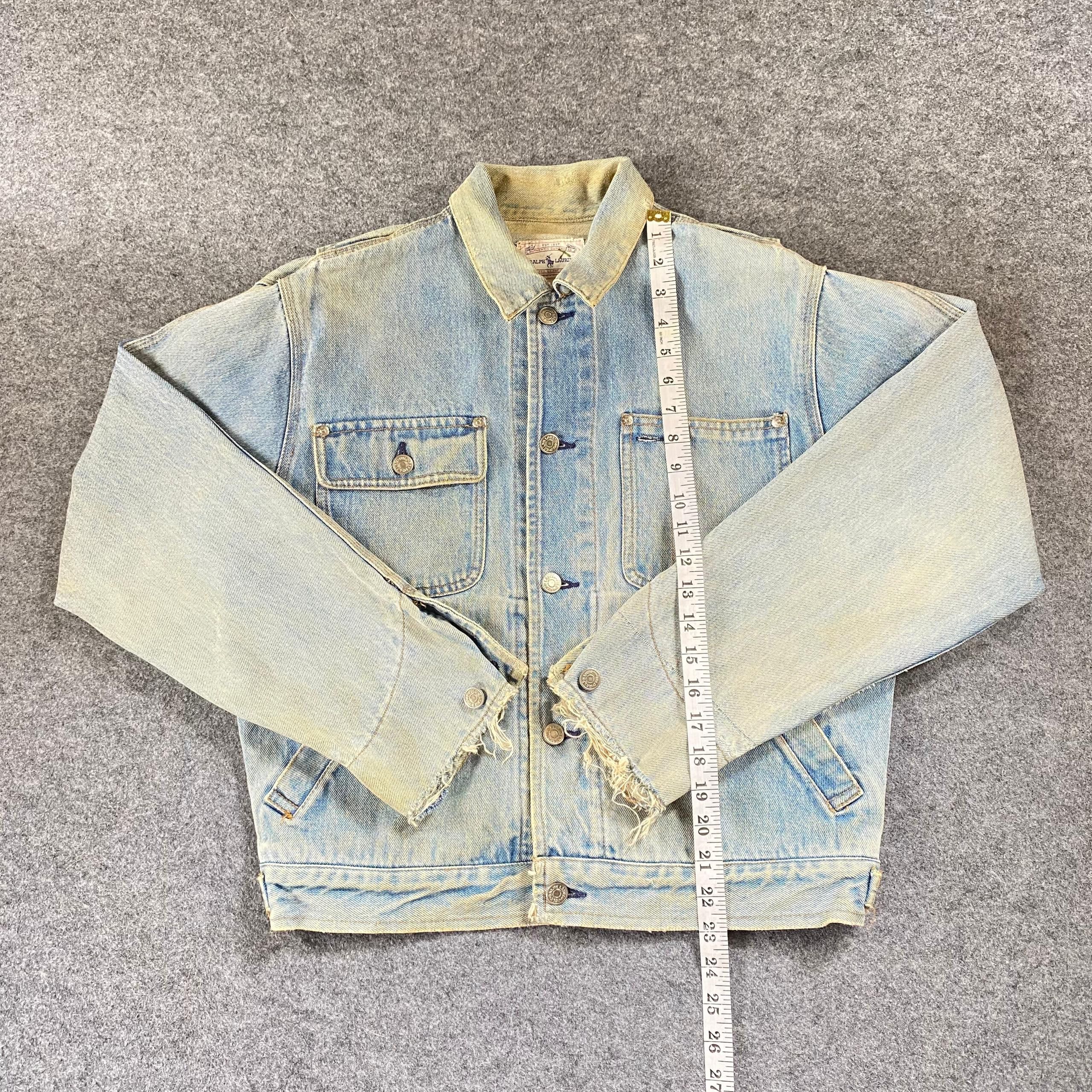 Polo Ralph Lauren Vintage 90s Polo Ralph Lauren Denim Jacket Size US L / EU 52-54 / 3 - 5 Thumbnail