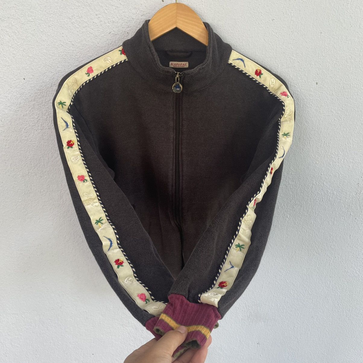 Kapital Kapital Ska Tape Jacket Zip Sweater Size US S / EU 44-46 / 1 - 10 Thumbnail