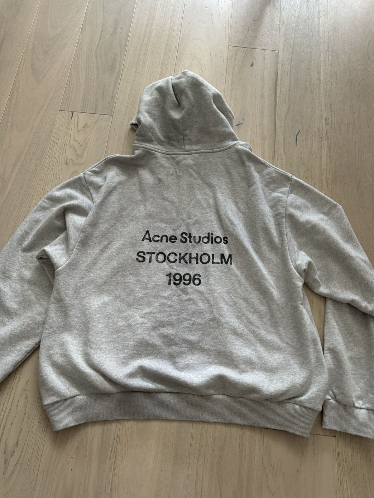 Acne Studios Acne Studios Logo Hoodie Size US XL / EU 56 / 4 - 5 Thumbnail