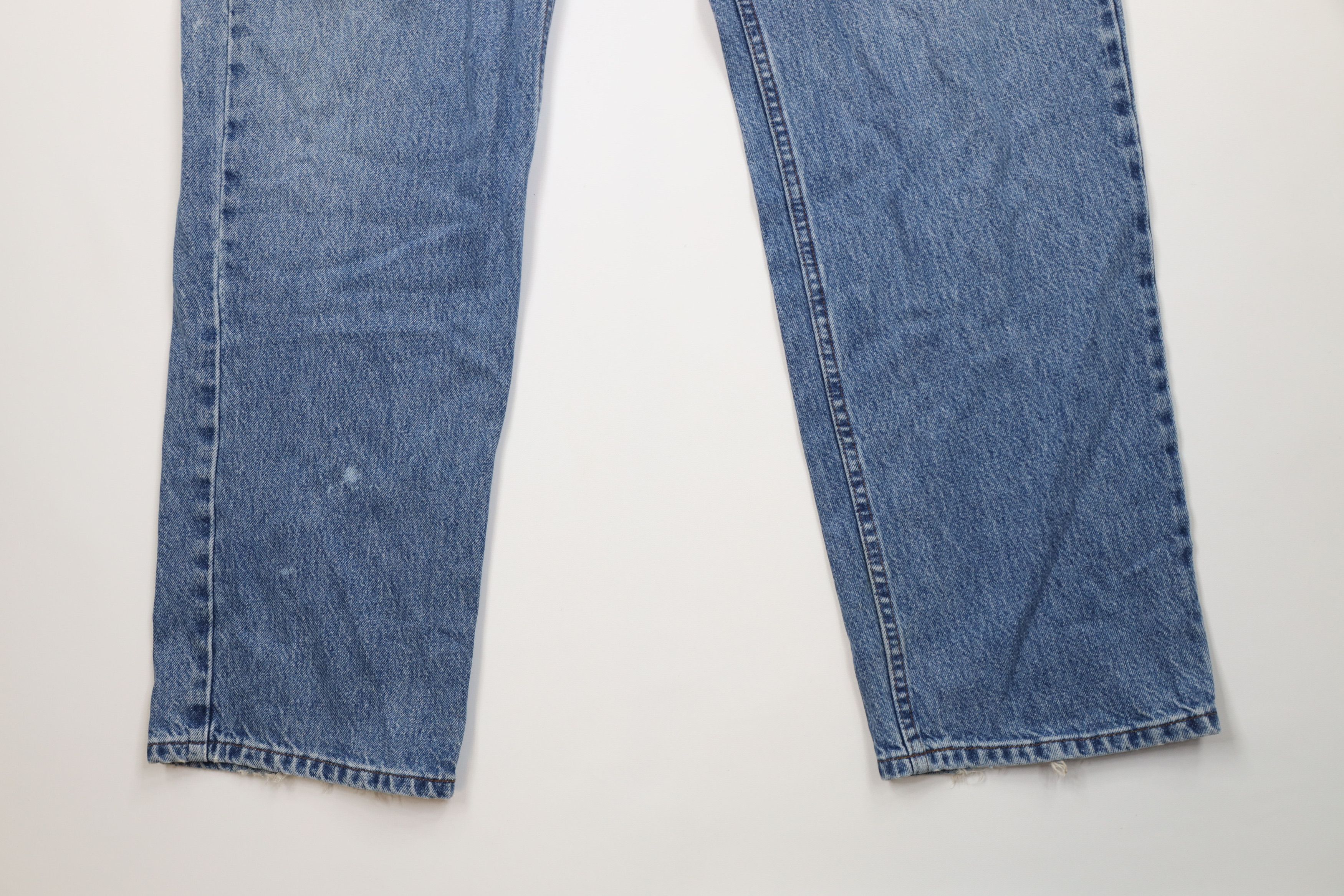 Harley Davidson Vintage Harley Davidson Spell Out Wide Leg Denim Jeans Size US 42 / EU 58 - 4 Thumbnail