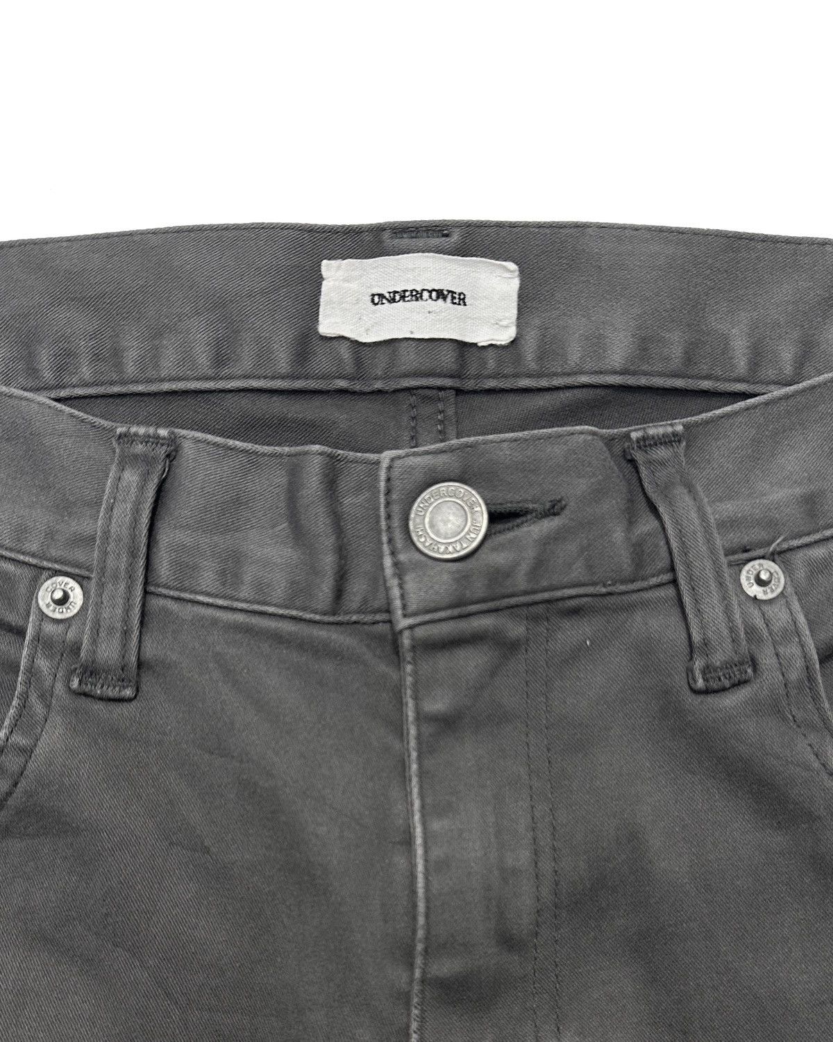 Undercover Undercoverism Switched Hem Denim Pants