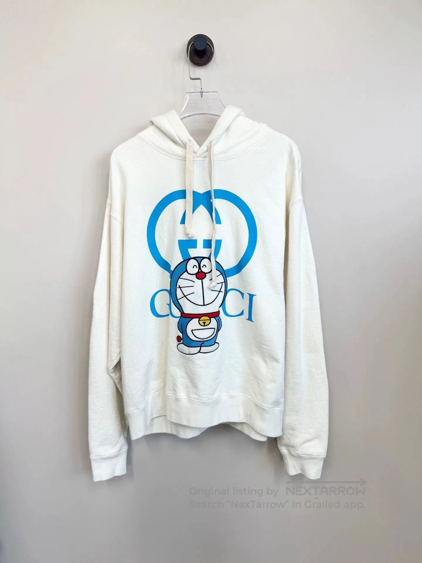 Gucci Embroidered Logo Hoodie for Women.
