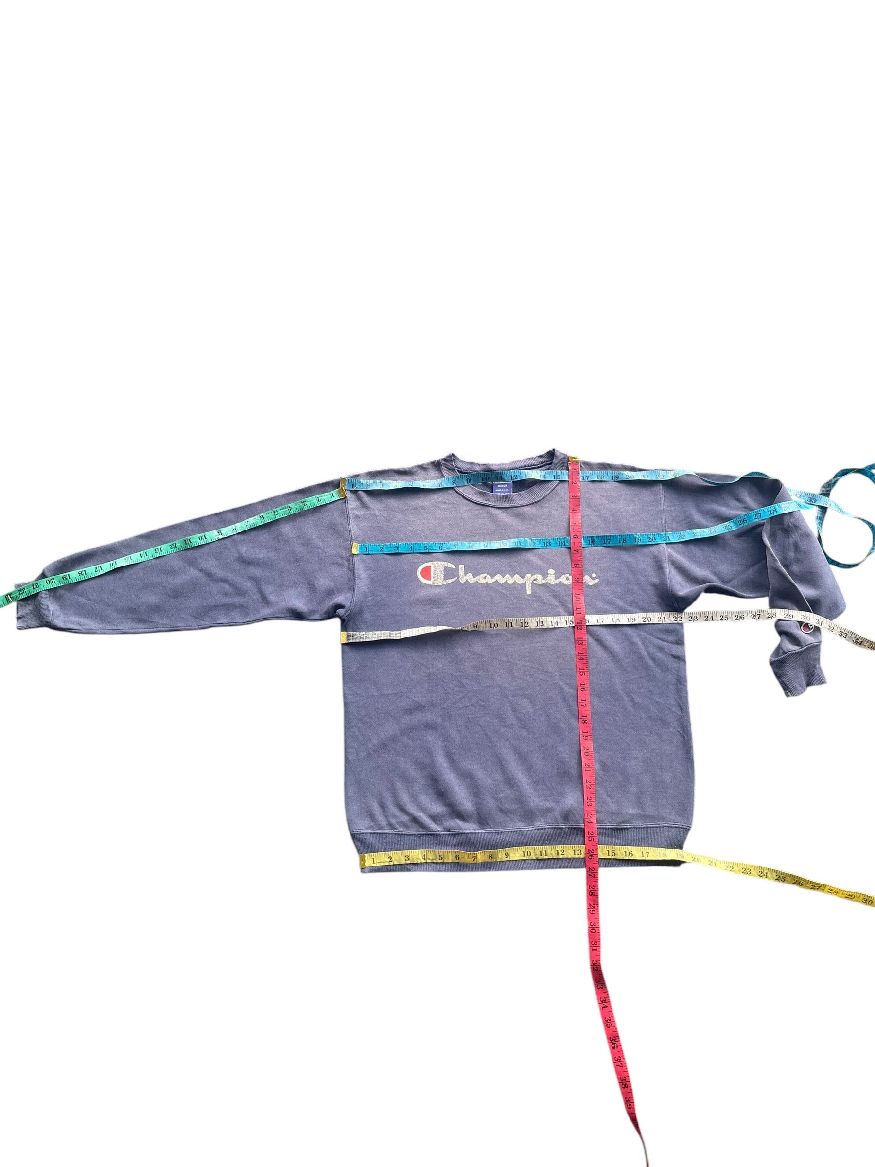 Champion Vintage Faded Distresed Champion Sweatshirt Size US L / EU 52-54 / 3 - 15 Thumbnail