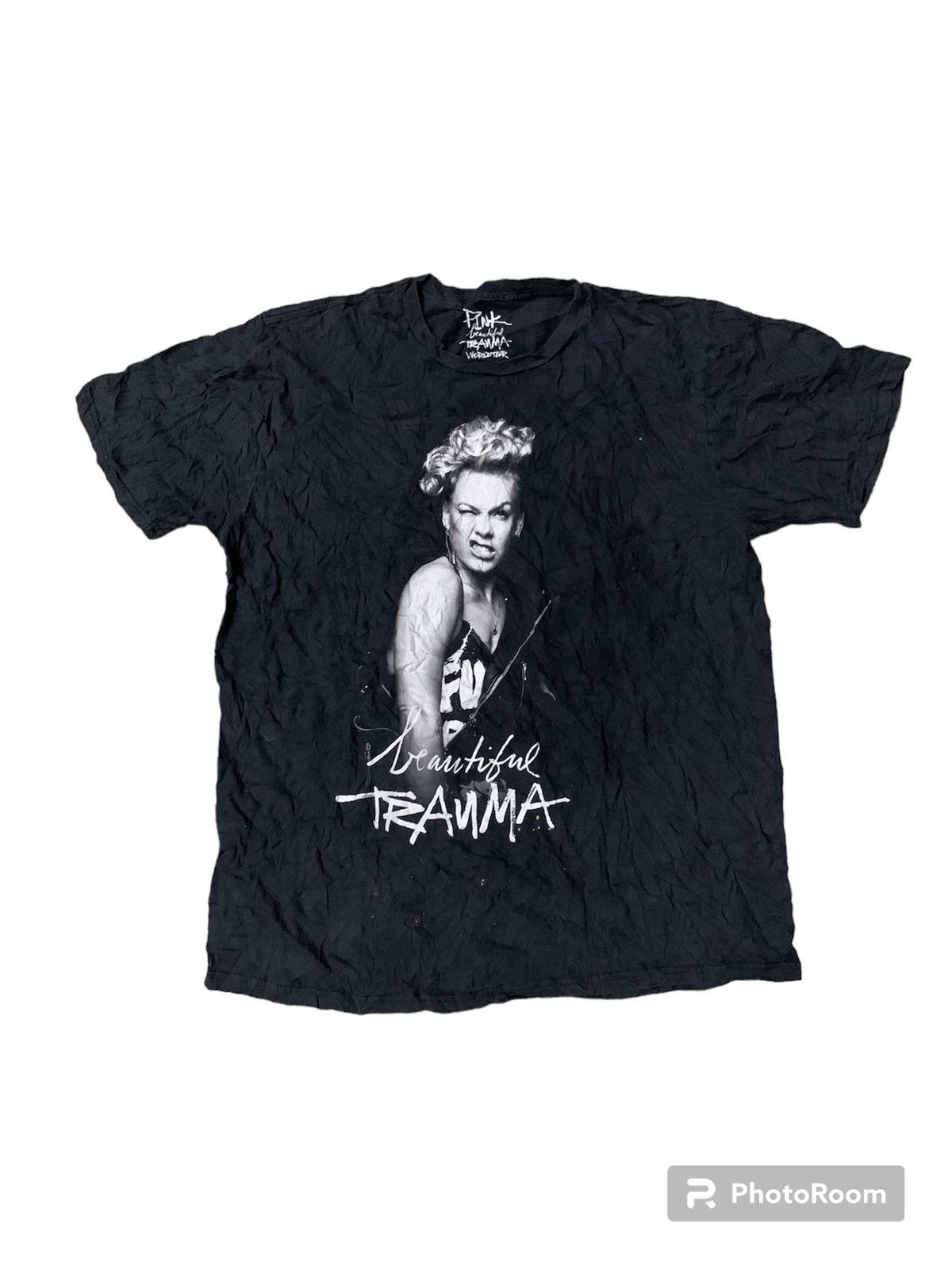 Pink Beautiful Trauma World Tour 2018 Tee