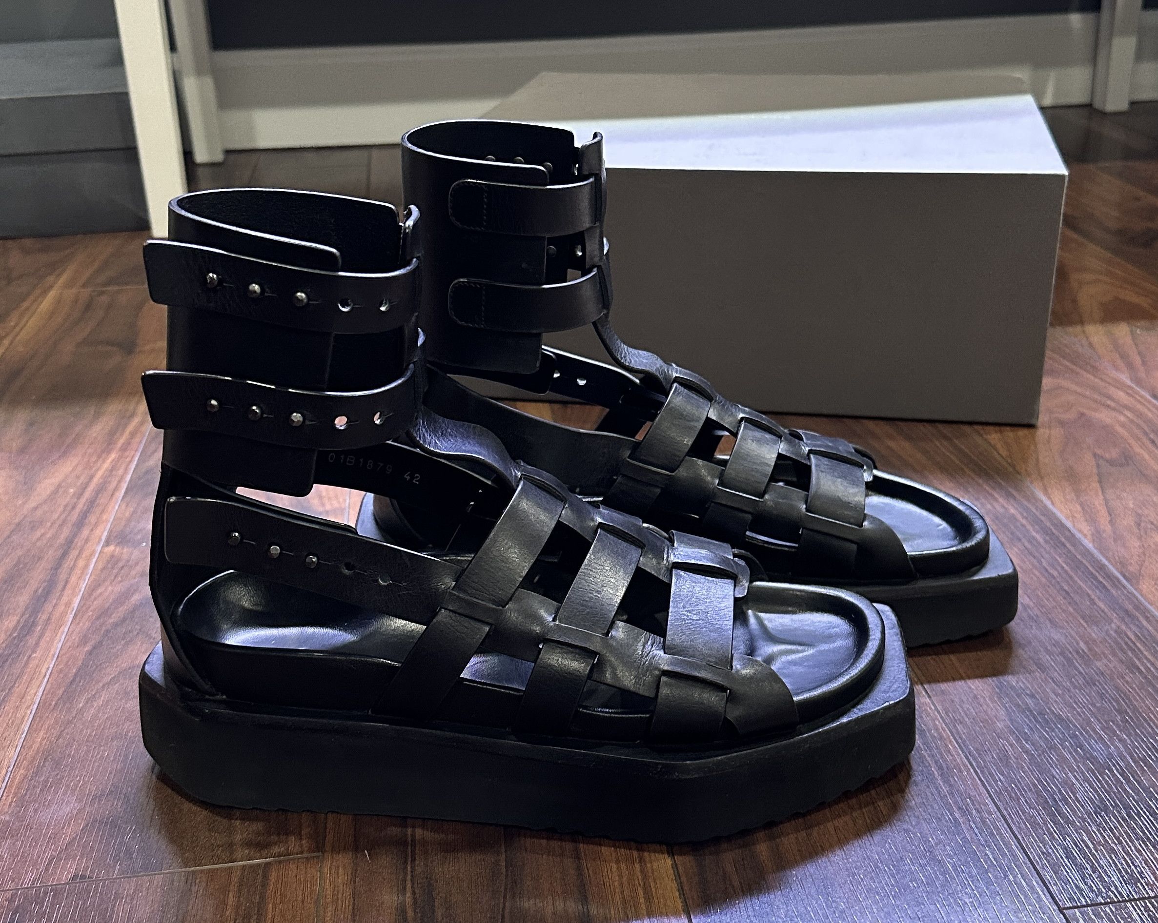 週末限定セールRick Owens Turbo Cyclop Sandal 42 Rick Owens Turbo Cyclop Sandal 42