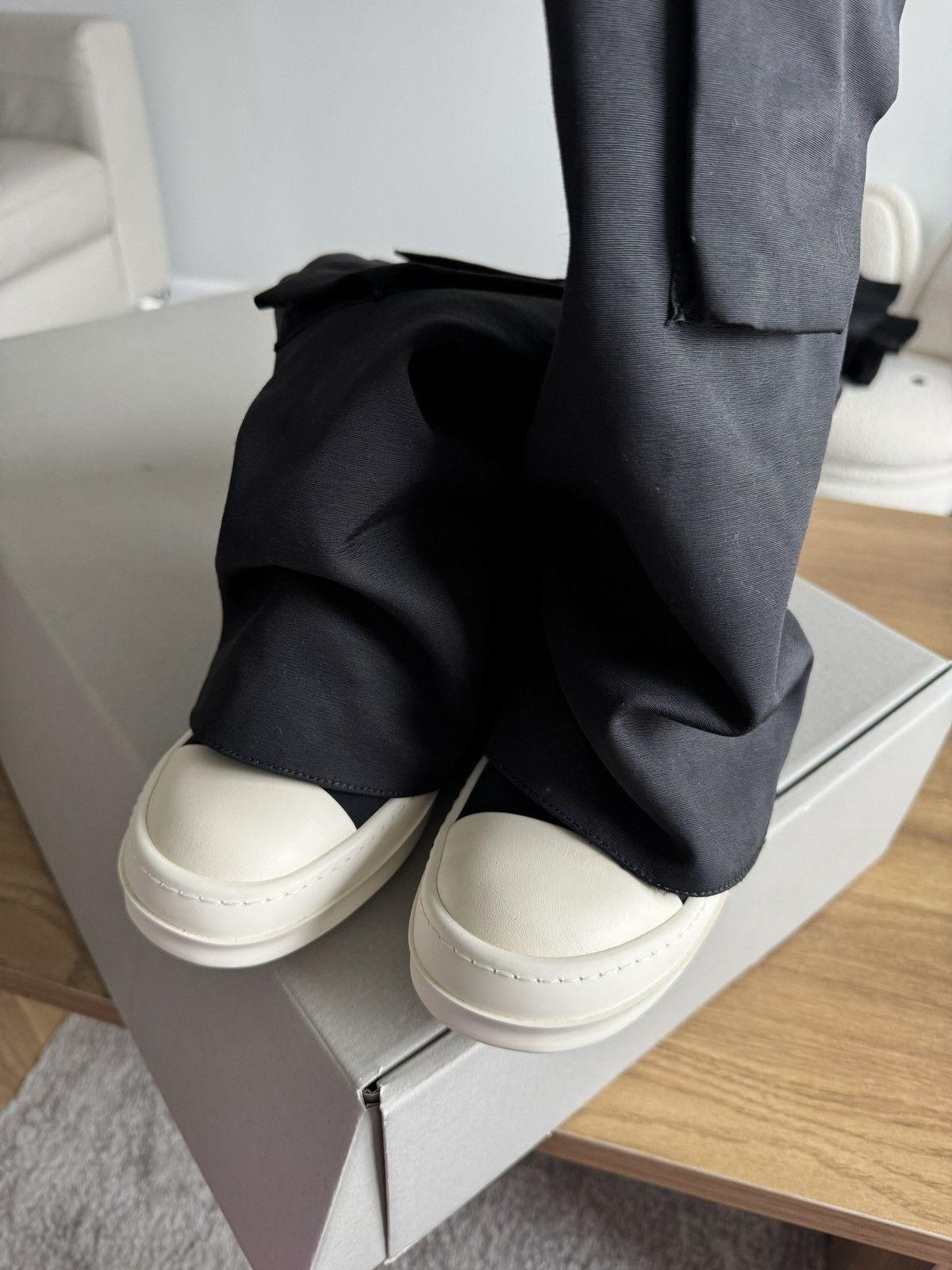 Rick Owens Rick Owens DRKSHDW Fetish Cargo Boots Size US 6 / IT 36 - 3 Thumbnail