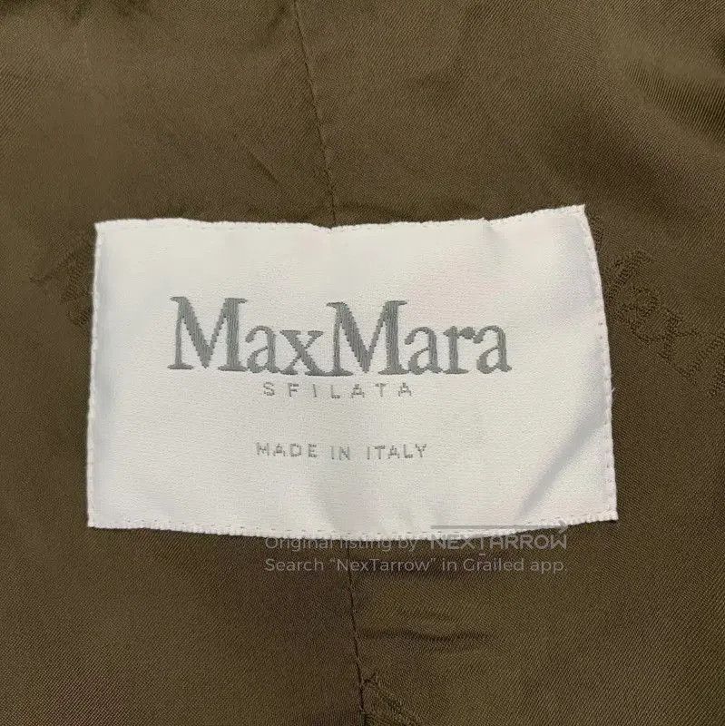 Max Mara MaxMara Olive Green Alpaca Wool Coat . Size M / US 6-8 / IT 42-44 - 6 Thumbnail