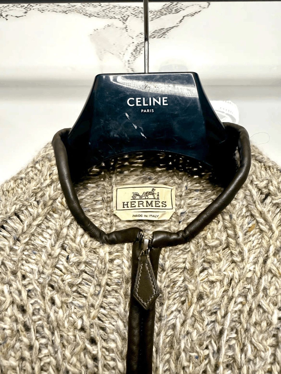 Hermes Hermes Cashmere Zip-up Knitwear Cardigan-2507 Size US S / EU 44-46 / 1 - 2 Thumbnail