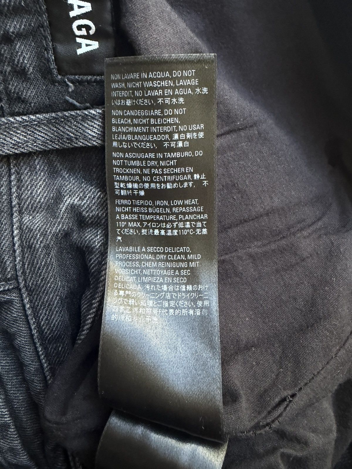 Balenciaga Balenciaga AW21 "afterworld" Slashed Denim Size US 34 / EU 50 - 7 Thumbnail