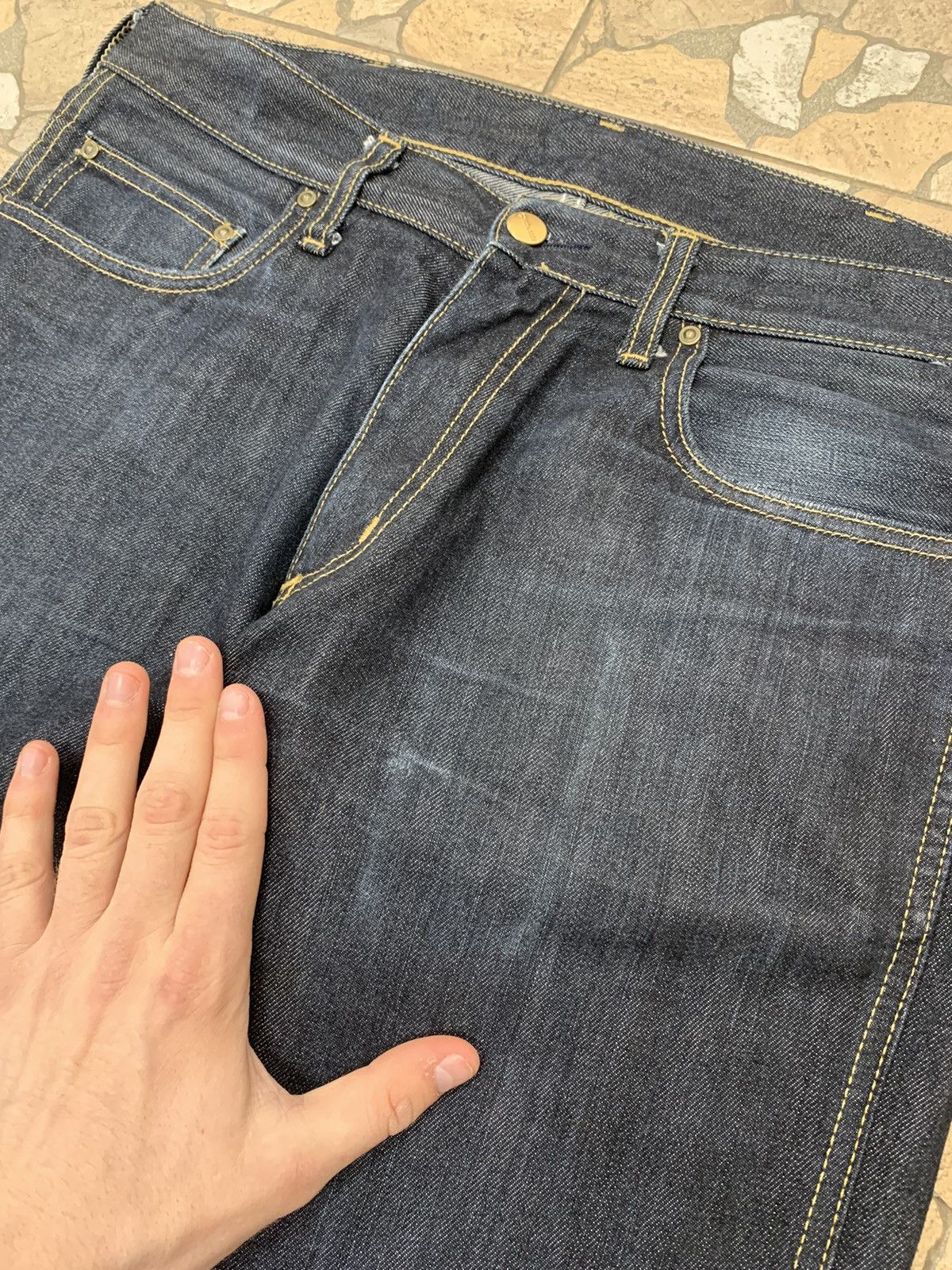 Other Vintage Carhartt Western Denim Jeans Size US 30 / EU 46 - 19 Thumbnail