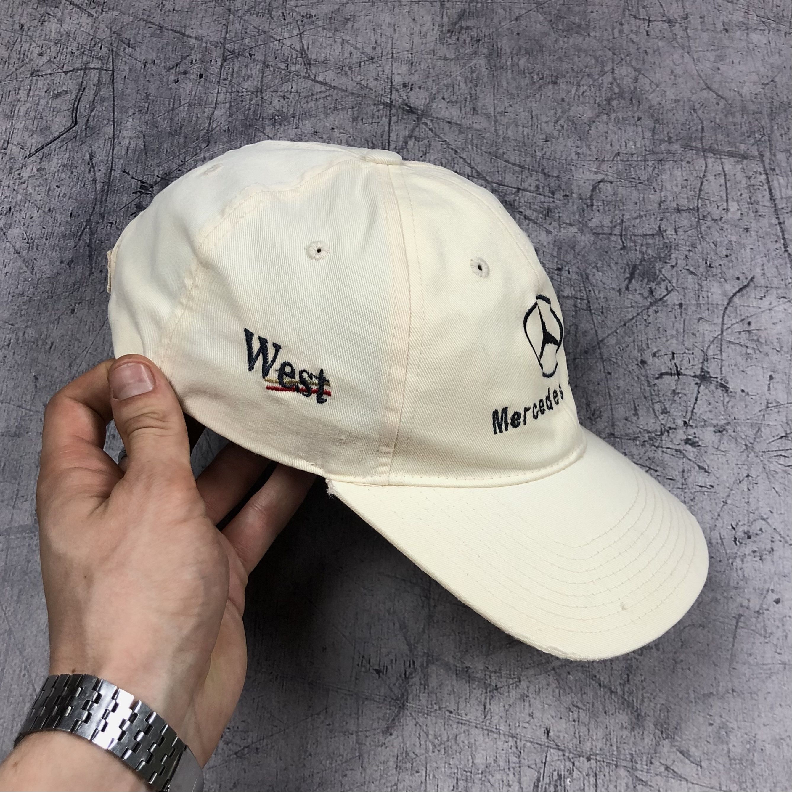 Mercedes-Benz 90s Mercedes-Benz Cap West Cigarettes Vintage Size ONE SIZE - 3 Thumbnail
