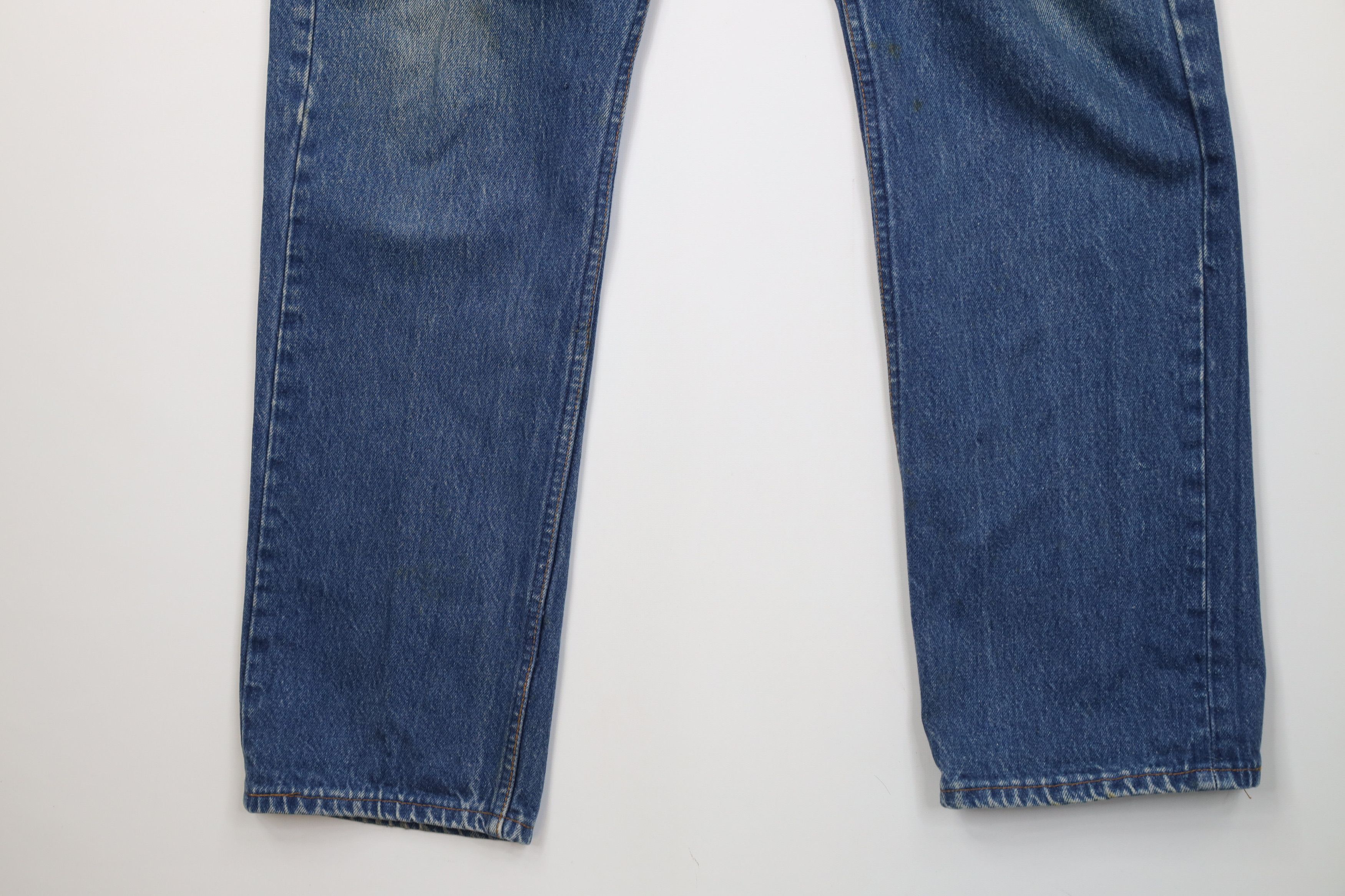 Levi's Vintage 80s Levis 501xx Button Fly Original Denim Jeans USA Size US 34 / EU 50 - 4 Thumbnail