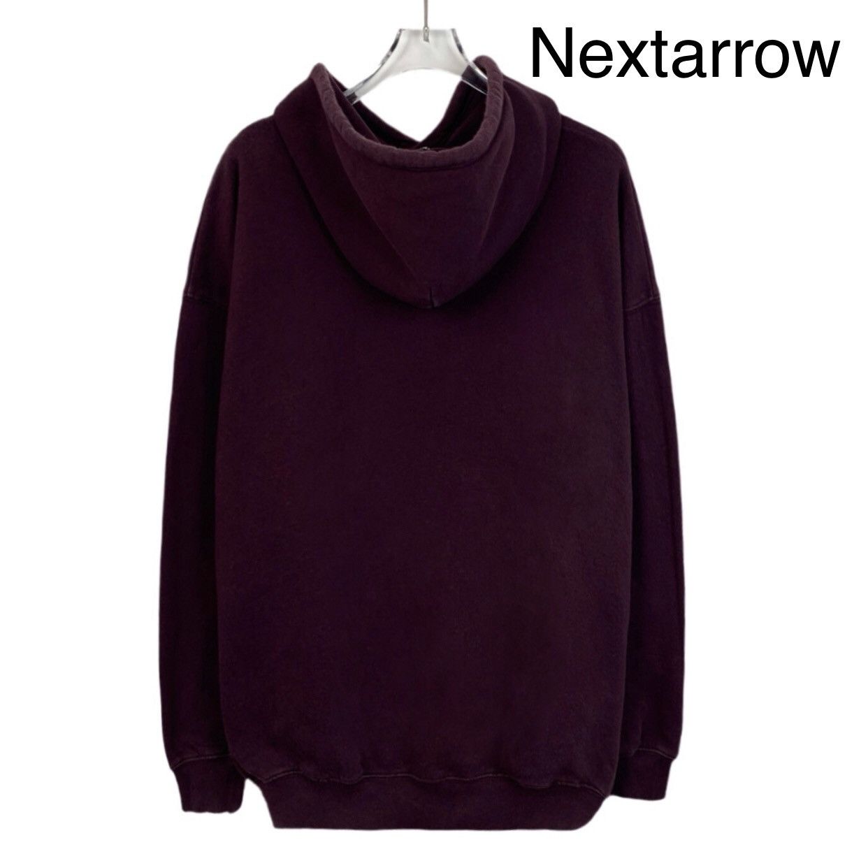 Balenciaga Balenciaga purple logo letter printed drawstring hoodie Size US S / EU 44-46 / 1 - 2 Thumbnail