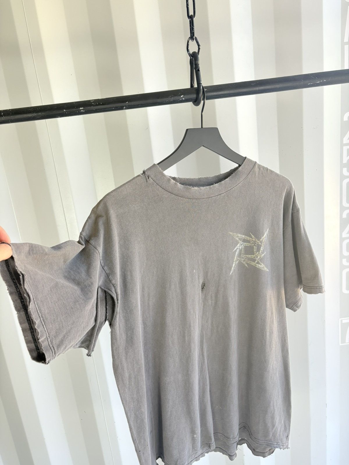 Band Tees Vintage Metallica Faded Distressed Shirt Band GRUNGE Size US XXL / EU 58 / 5 - 4 Thumbnail