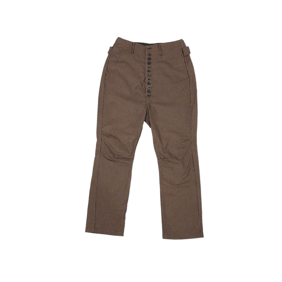 Kapital Vintage Kapital Chino Clown Pants Houndstooth Pattern Size US 28 / EU 44 - 2 Thumbnail