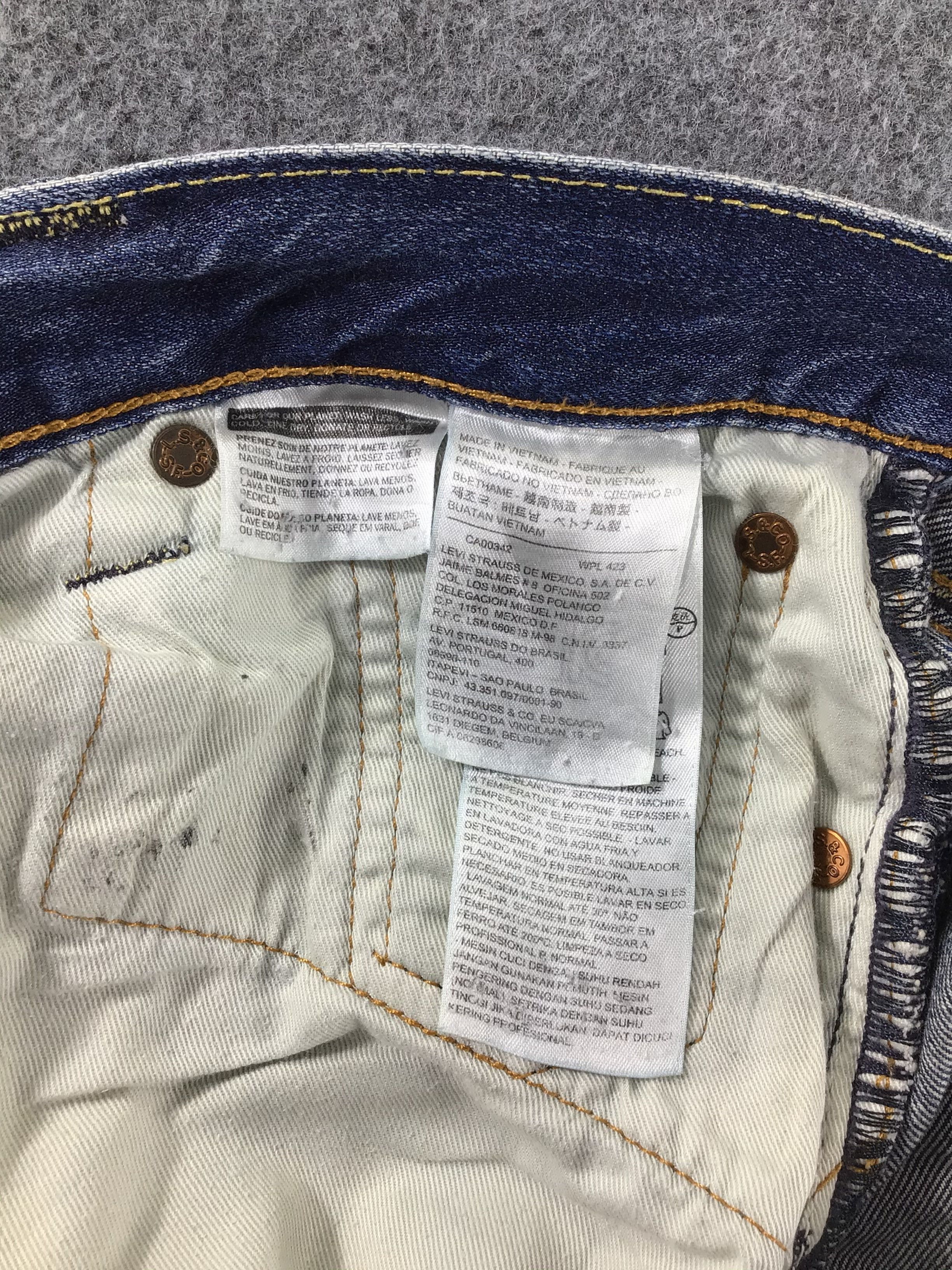 Levi's × Vintage Levis 505 Jeans-JM108 Size US 30 / EU 46 - 9 Thumbnail