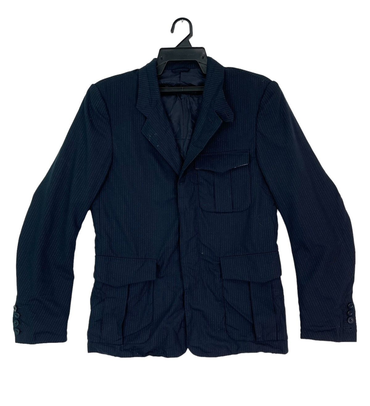 Nonnative Rare NONNATIVE japan stripe cargo pocket jacket Size US S / EU 44-46 / 1 - 2 Thumbnail