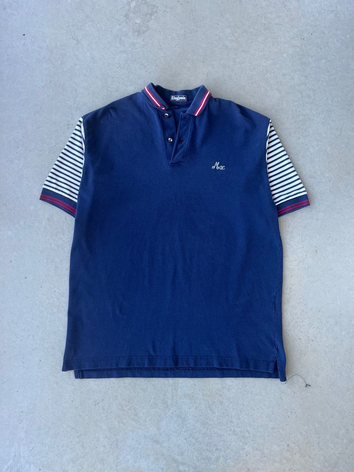 Vintage Vintage Stitched Automobile Work Polo Shirt Size US L / EU 52-54 / 3 - 1 Thumbnail