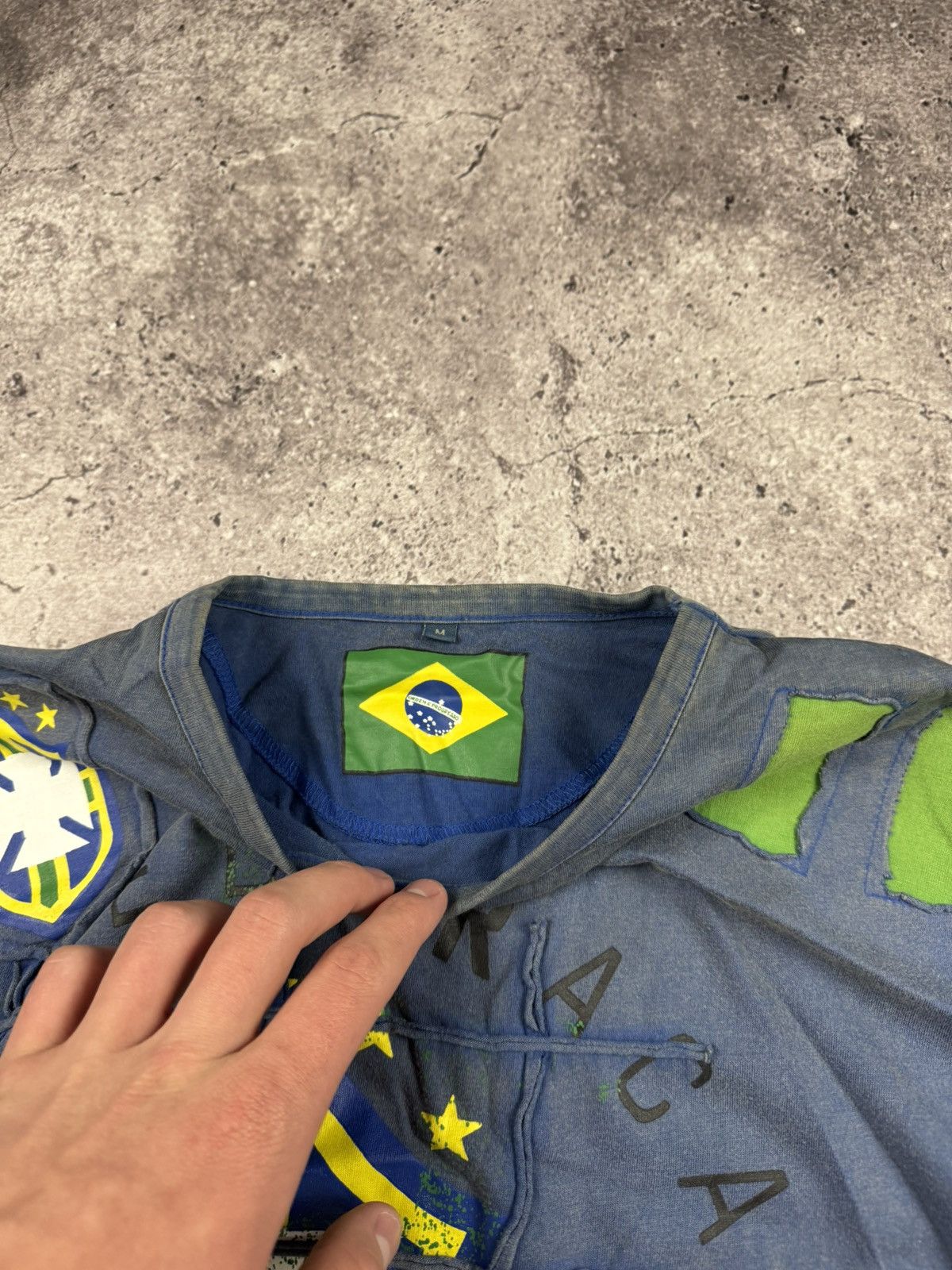 Japanese Brand 🔥00’S HYSTERIC GLAMOUR LGB VIBE BRAZIL T SHIRT TEE Y2K Size US M / EU 48-50 / 2 - 4 Thumbnail