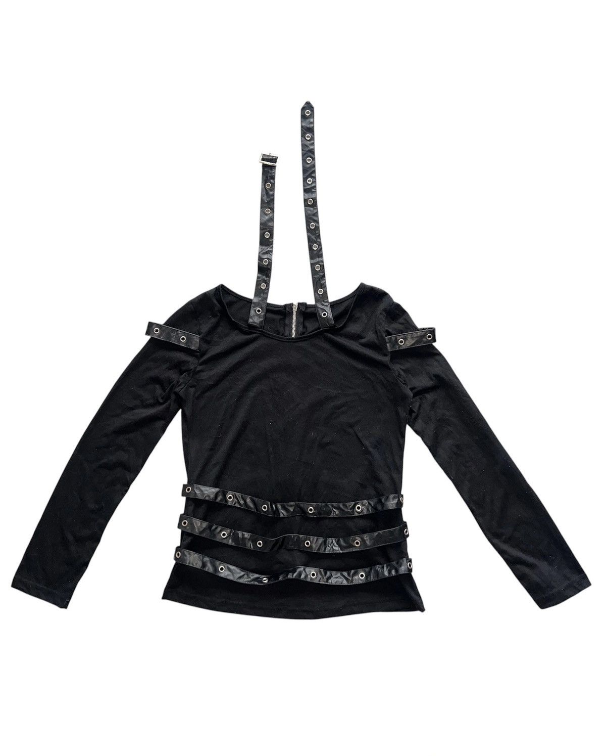 Tripp NYC Drug Honey gothic punk leather straps top ➕☠️ Size M / US 6-8 / IT 42-44 - 1 Thumbnail