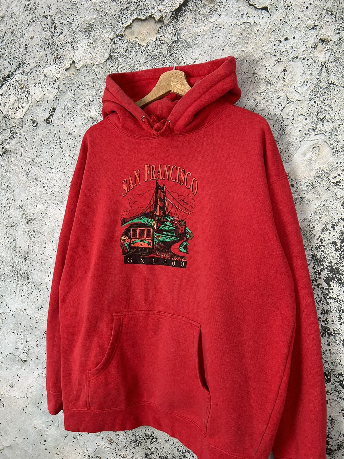 GX1000 GX1000 San Francisco Skateboarding Baggy Hoodie Streetwear Size US L / EU 52-54 / 3 - 2 Thumbnail