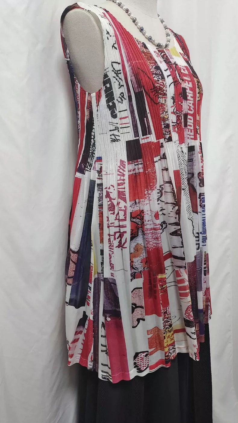 Issey Miyake Issey Miyake size:3 White vintage dress from the manga ser Size M / US 6-8 / IT 42-44 - 3 Thumbnail