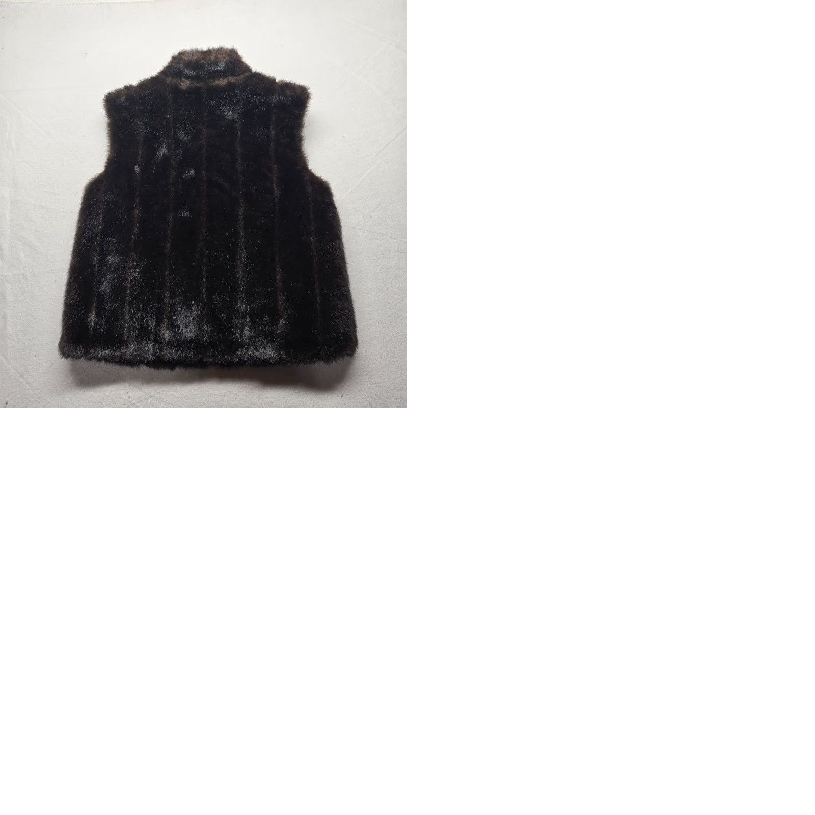 Vintage VINTAGE Giacca Gallery Brown Faux Fur Reversible Zip-Up Vest Women's XL Extra Large Size XL / US 12-14 / IT 48-50 - 9 Thumbnail