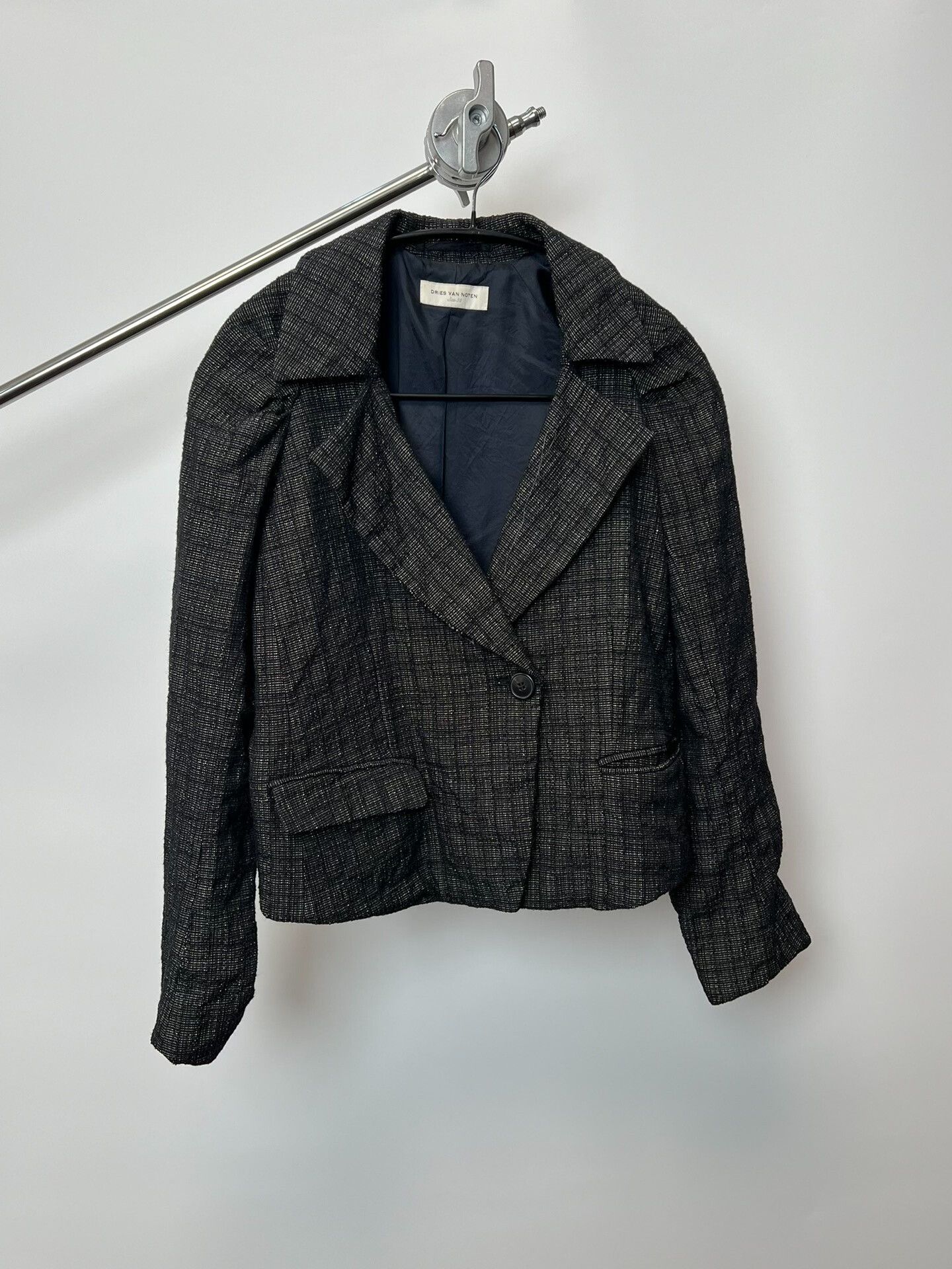 Dries Van Noten Dries Van Noten Twill Blazer Jacket Size S / US 4 / IT 40 - 1 Thumbnail