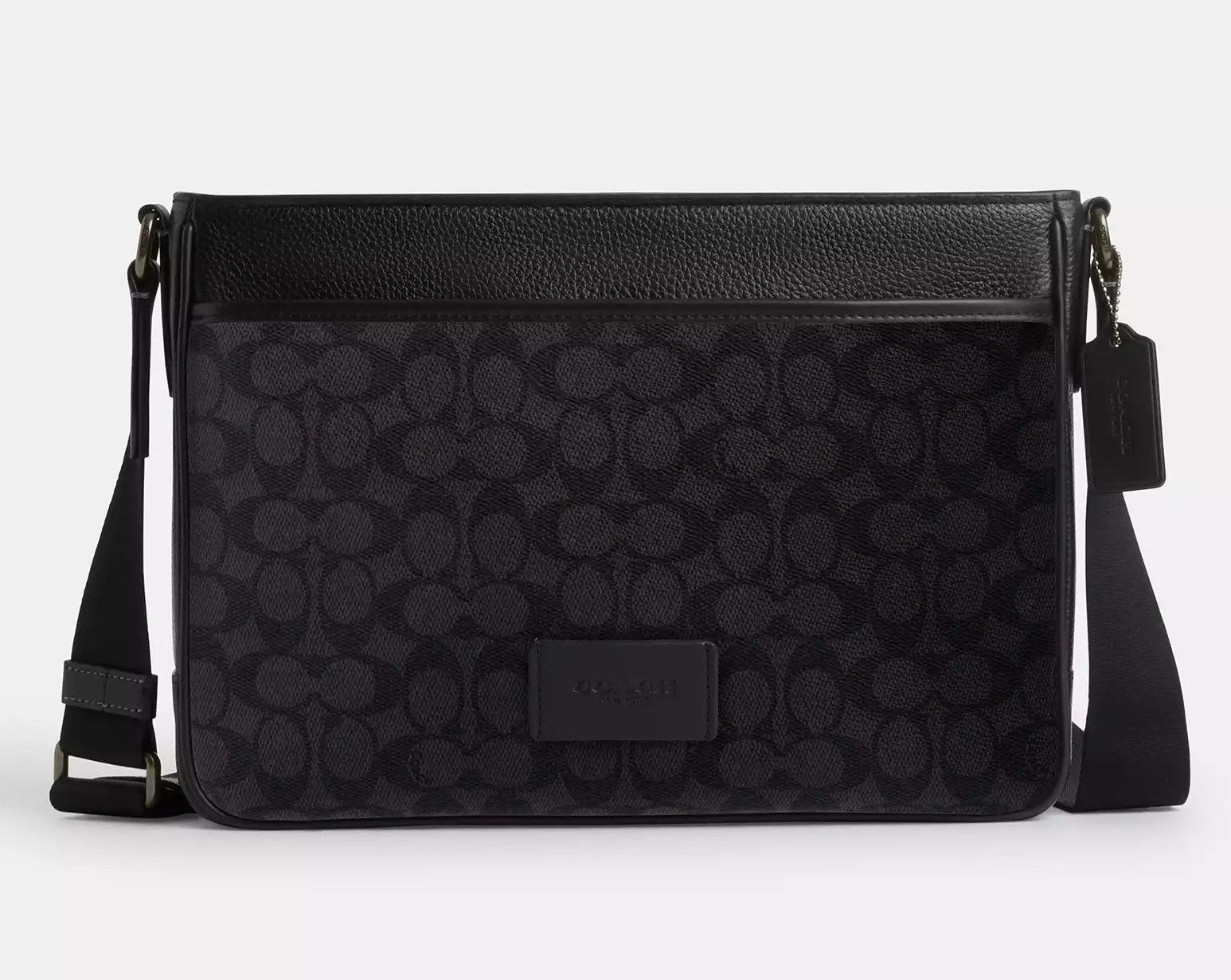 Coach District Crossbody Bag In Signature Canvas CV761 Size ONE SIZE - 1 Thumbnail