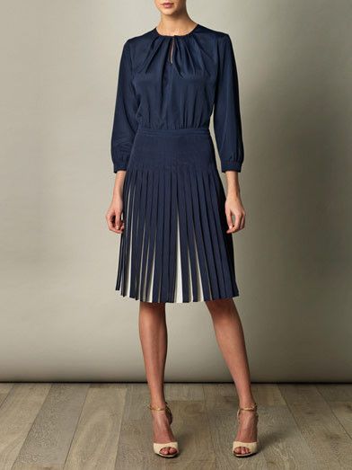 Max Mara MAX MARA STUDIO SPRING 2013 MIDI DRESS Size M / US 6-8 / IT 42-44 - 2 Thumbnail
