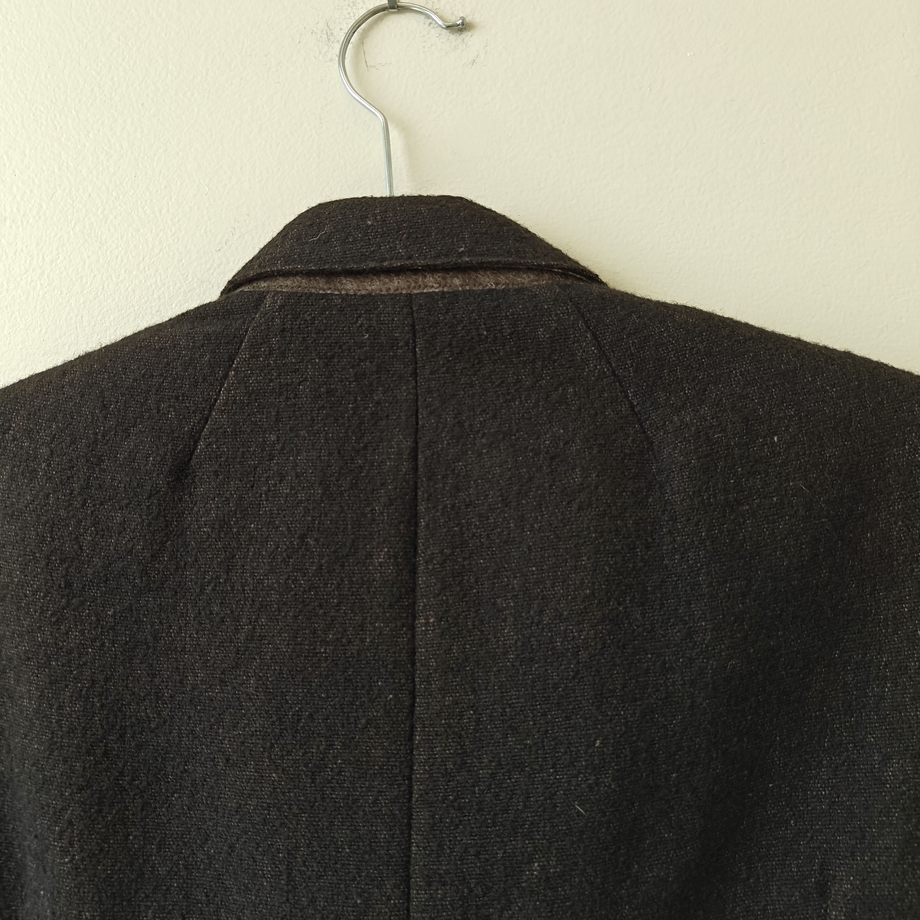Rick Owens Black wool blend Sisyphus FW18 overcoat double Breasted Size US S / EU 44-46 / 1 - 11 Thumbnail