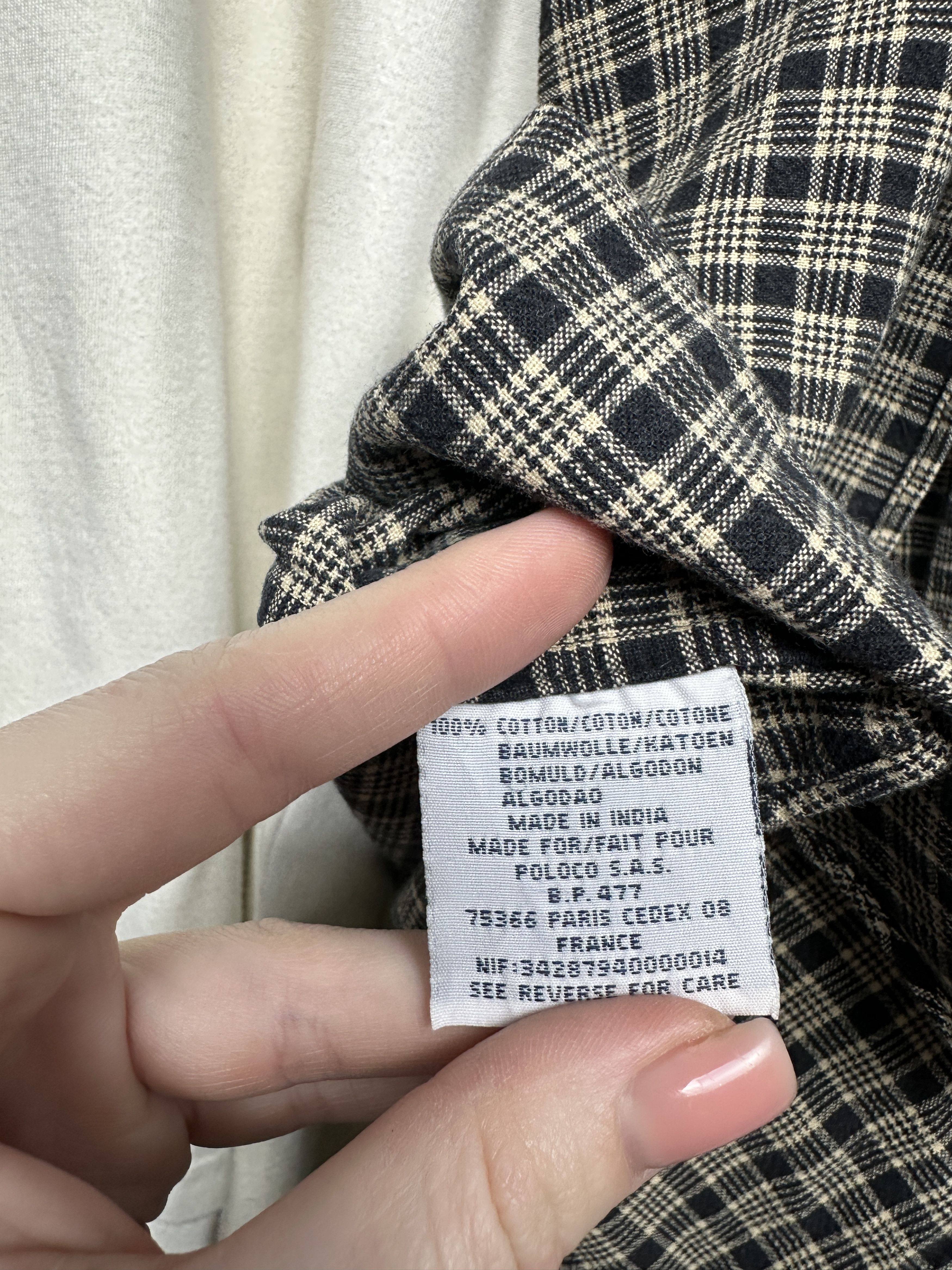 Polo Ralph Lauren Polo Ralph Lauren Vintage Mens Flannel Shirt Size US M / EU 48-50 / 2 - 5 Thumbnail