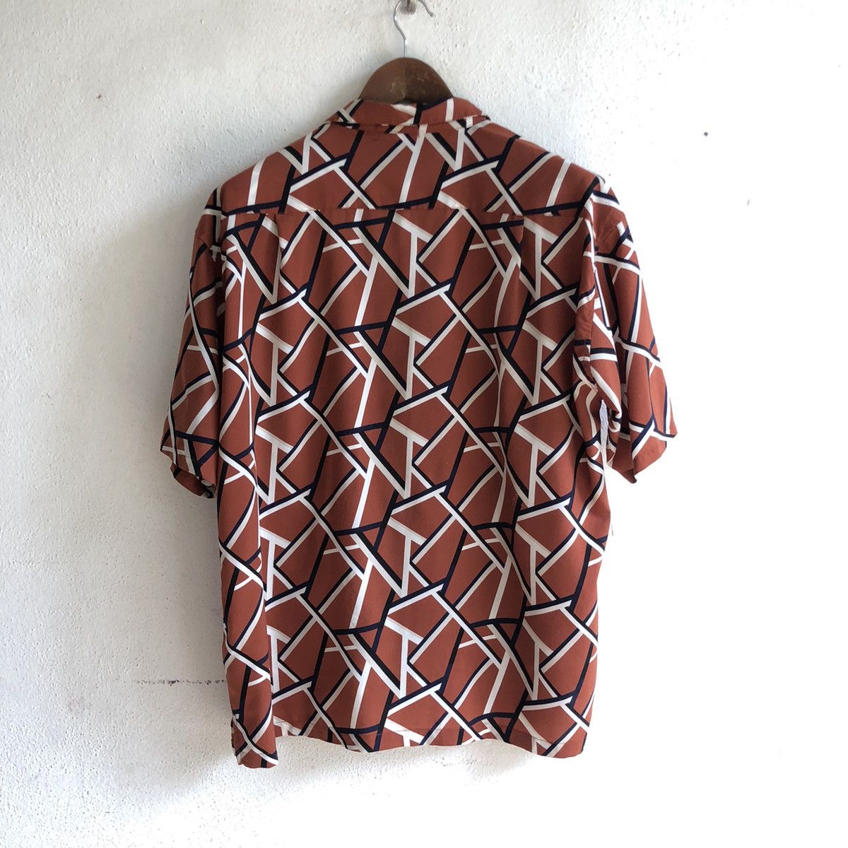 Japanese Brand BACK NUMBER camp collar shirt Size US M / EU 48-50 / 2 - 3 Thumbnail
