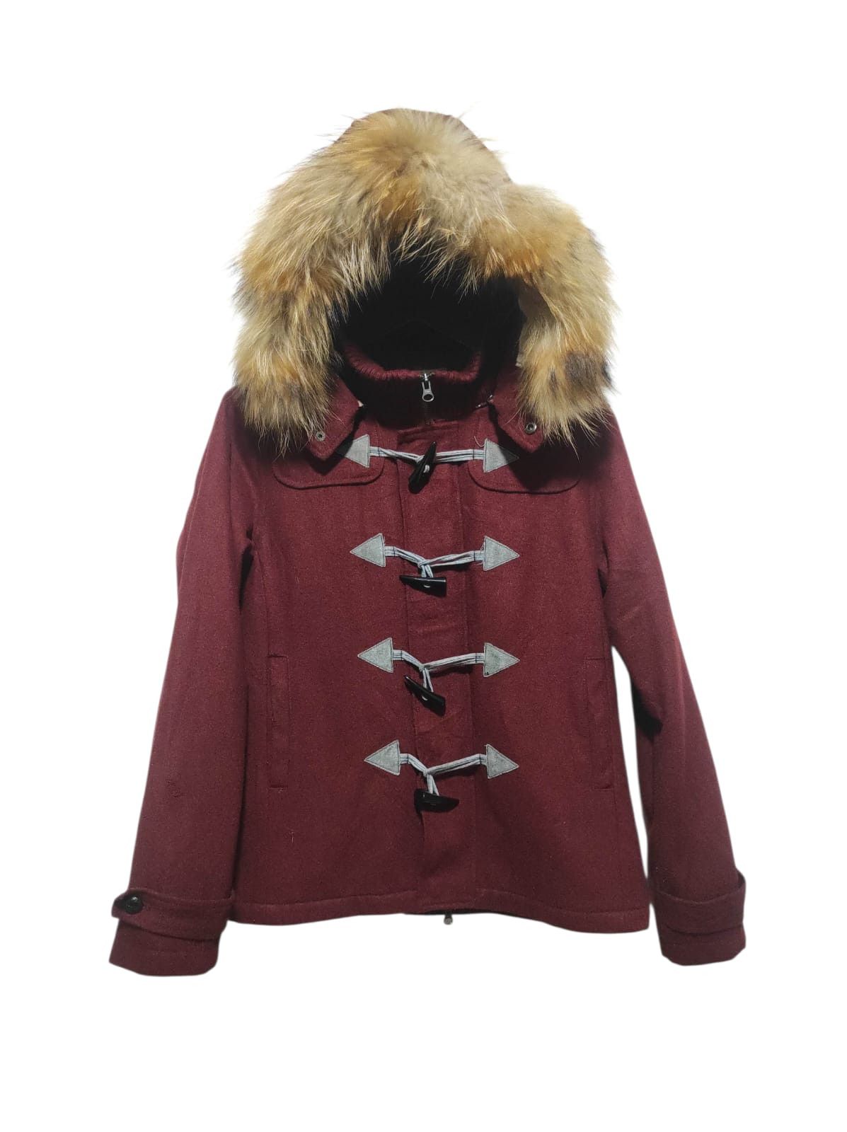 291295=Homme 291295 LABO double zip fur hoodie Duffle ifsix LGB style Size US M / EU 48-50 / 2 - 1 Thumbnail