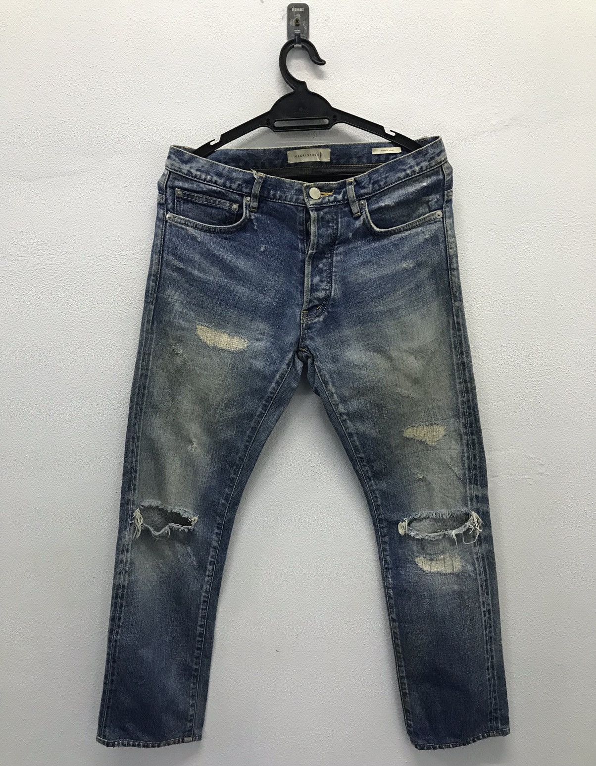 Japanese Brand × Mackintosh Mackintosh Made In Japan Denim Pants Size US 31 - 1 Thumbnail