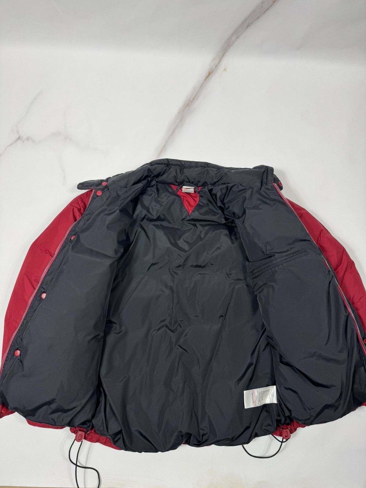 Nike Vintage 90s Nike Big Swoosh Puffer Down Jacket Size US S / EU 44-46 / 1 - 15 Thumbnail