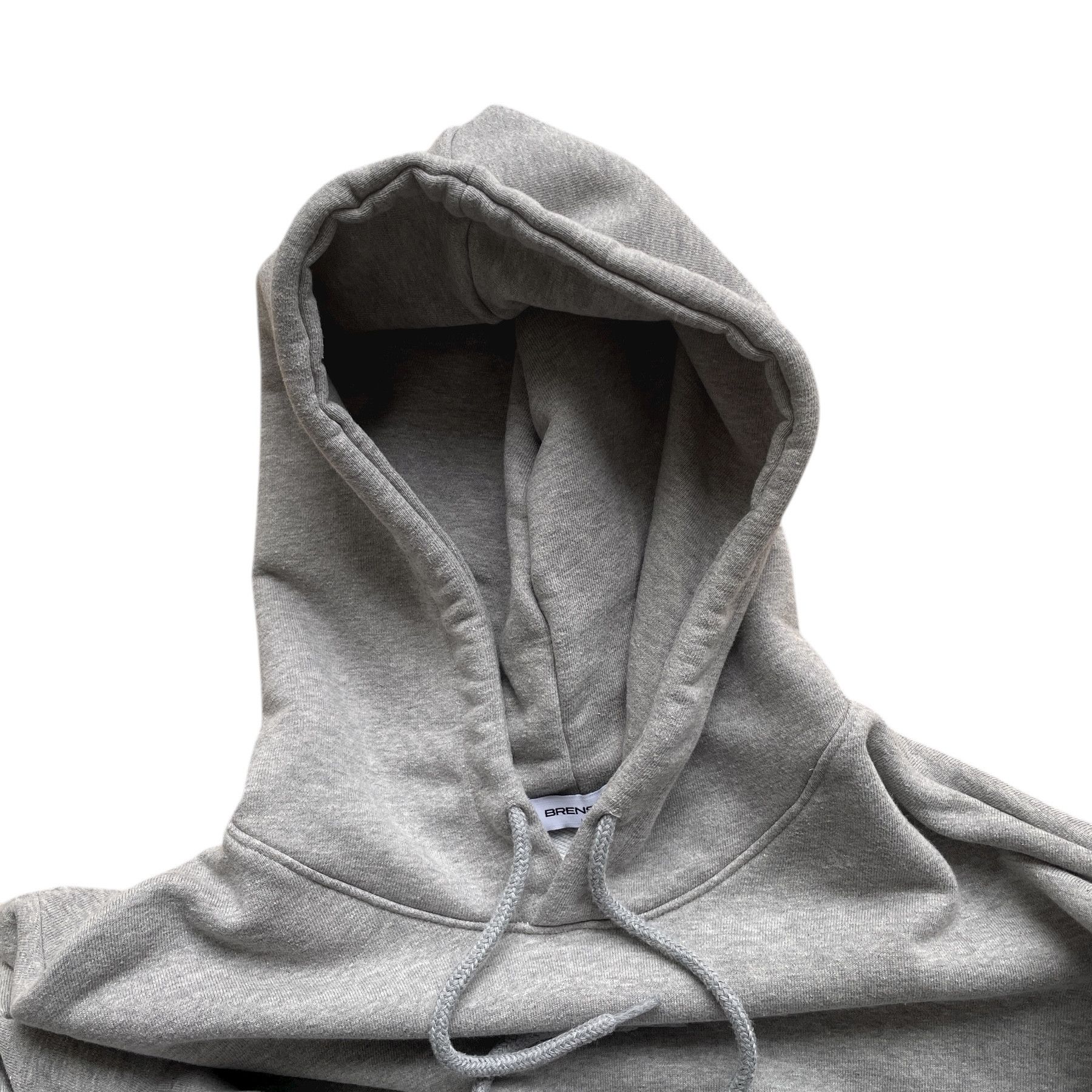 Japanese Brand Oversized blank hoodie with dropped shoulders Size US L / EU 52-54 / 3 - 3 Thumbnail
