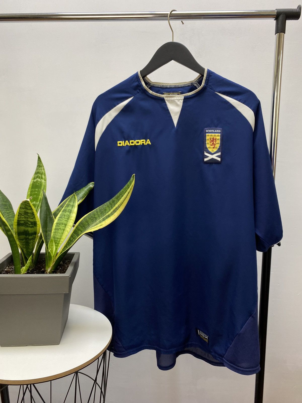 Diadora × Other SCOTLAND 2003 HOME FOOTBALL SHIRT SOCCER JERSEY DIADORA Size US XL / EU 56 / 4 - 1 Thumbnail