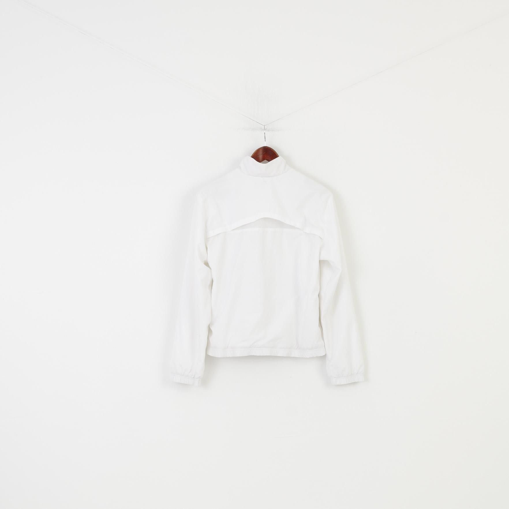 Nike Nike Woman M Jacket White Outwear Sport 10377 Size M / US 6-8 / IT 42-44 - 6 Thumbnail