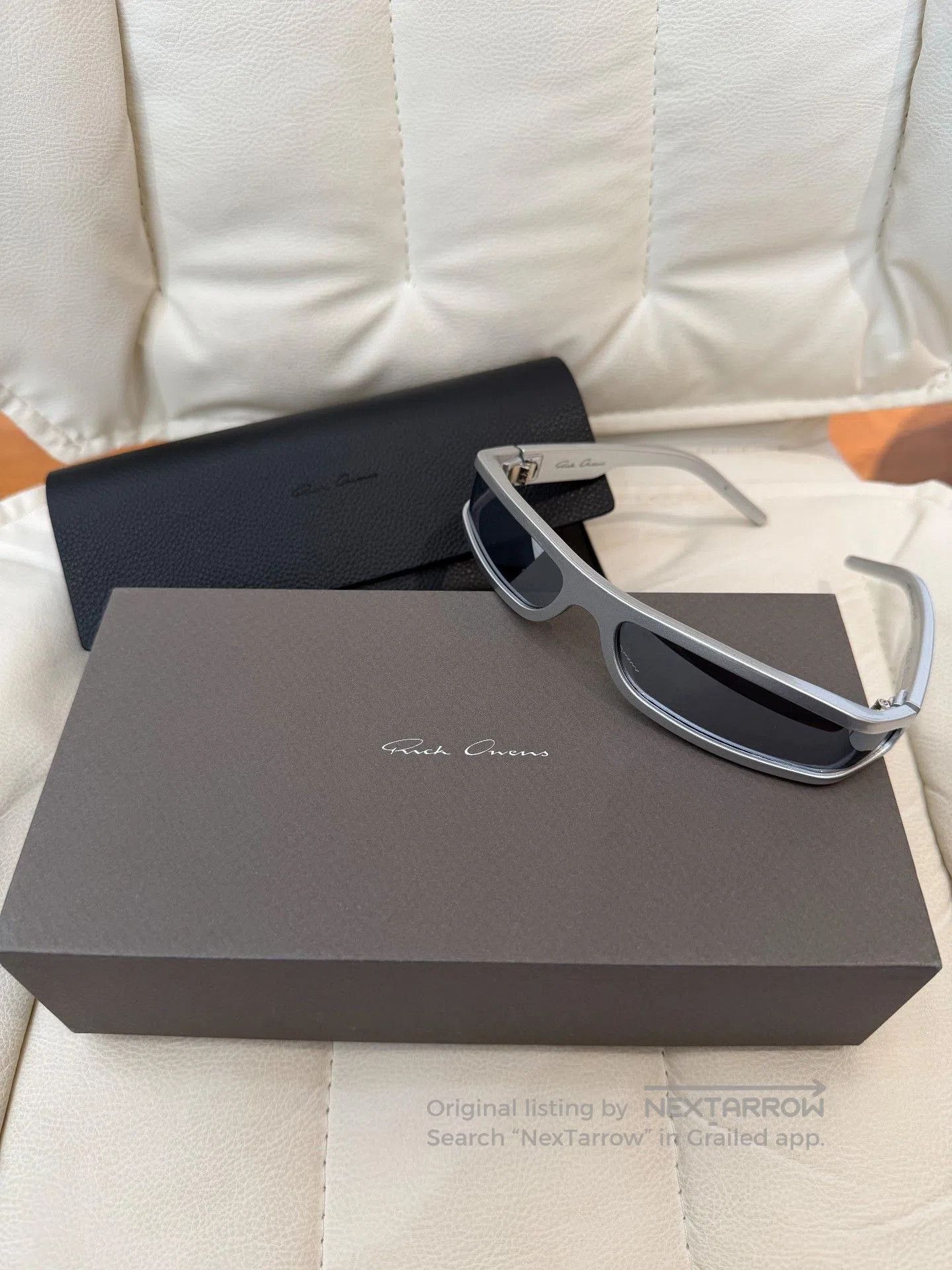 Rick Owens Rick Owens Reflective Runway Sunglasses. Size ONE SIZE - 2 Thumbnail