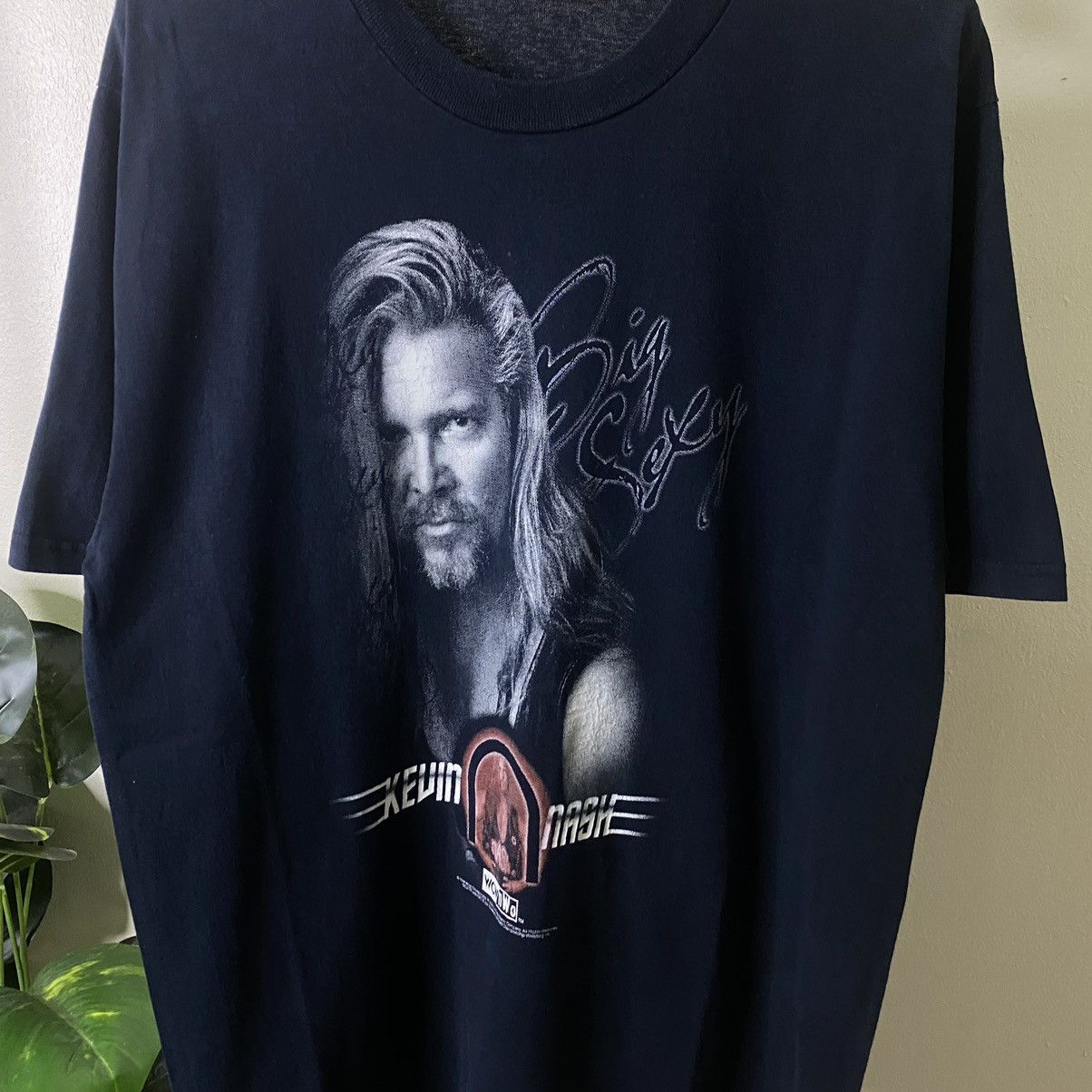 WCW/nWo Vintage 1999 WCW Kevin Nash Big Sexy Wrestling Tee Size US L / EU 52-54 / 3 - 2 Thumbnail