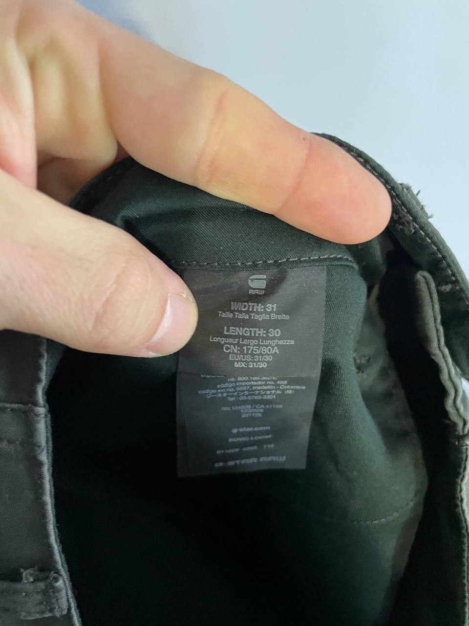 G-Star G-Star raw mens cargo pants Size US 31 - 9 Thumbnail