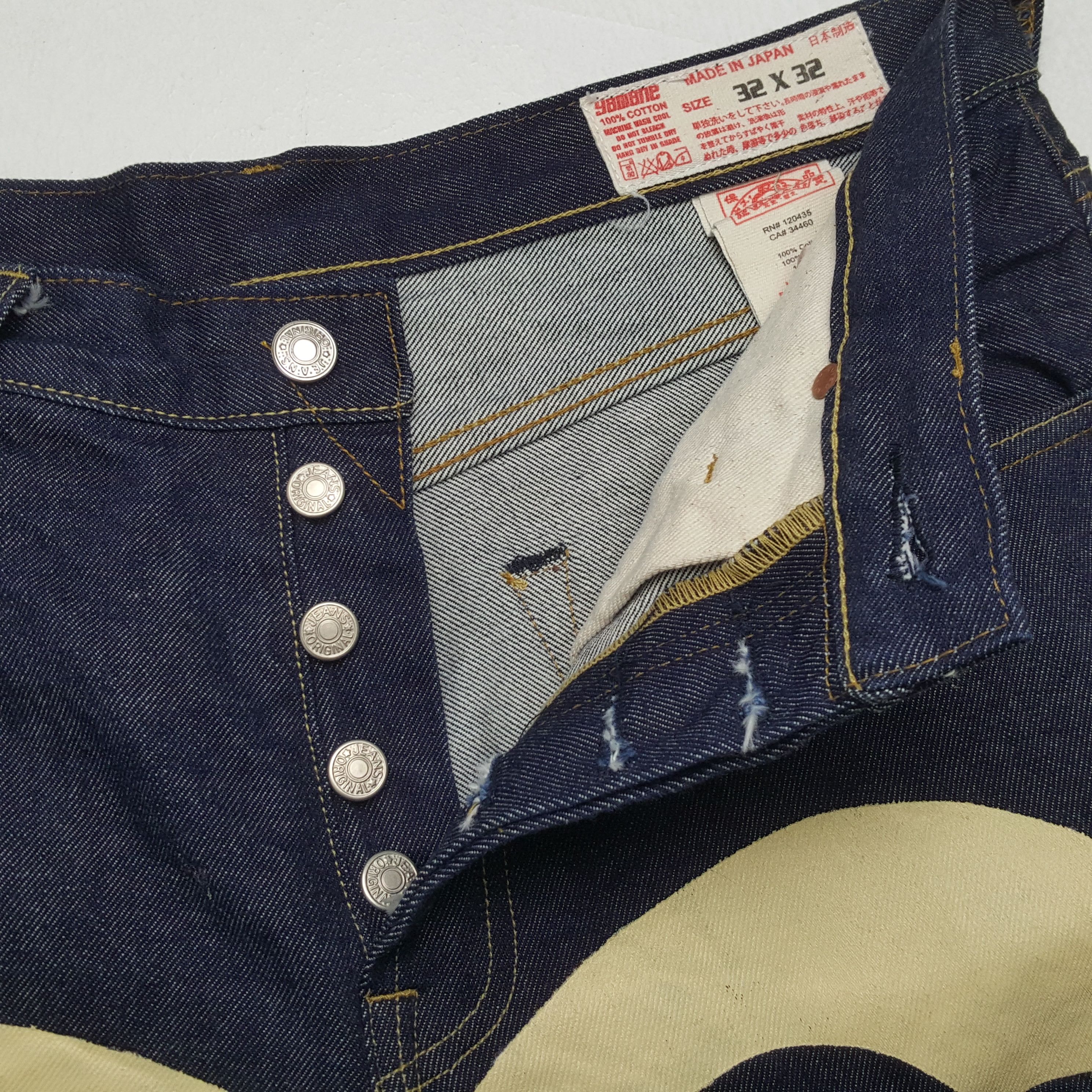 Japanese Brand × Vintage EVISU Japanese Brand Streetwear Custom Daicock Jeans Size US 32 / EU 48 - 13 Thumbnail