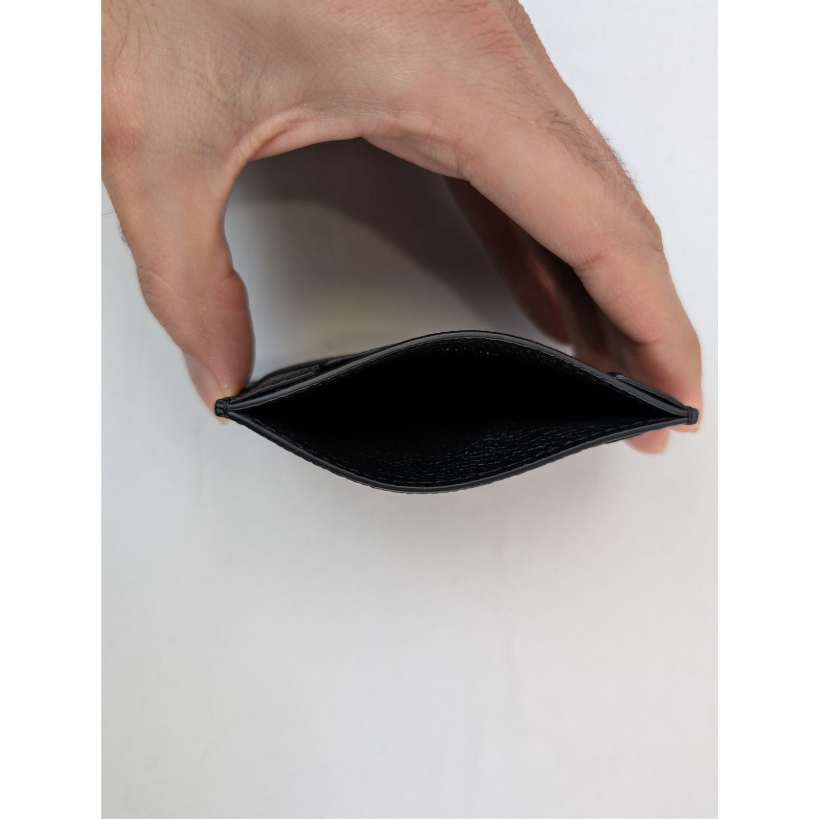 Tom Ford o1rshd1 Size: OS / Grain Leather Card Holder / Wallet Black Size ONE SIZE - 6 Thumbnail