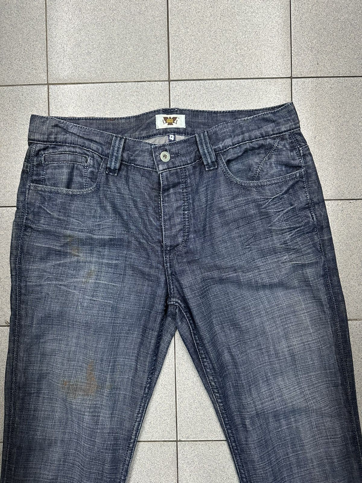 Japanese Brand × Vintage VTG ANTIQUE Denim Pants Size US 36 / EU 52 - 8 Thumbnail