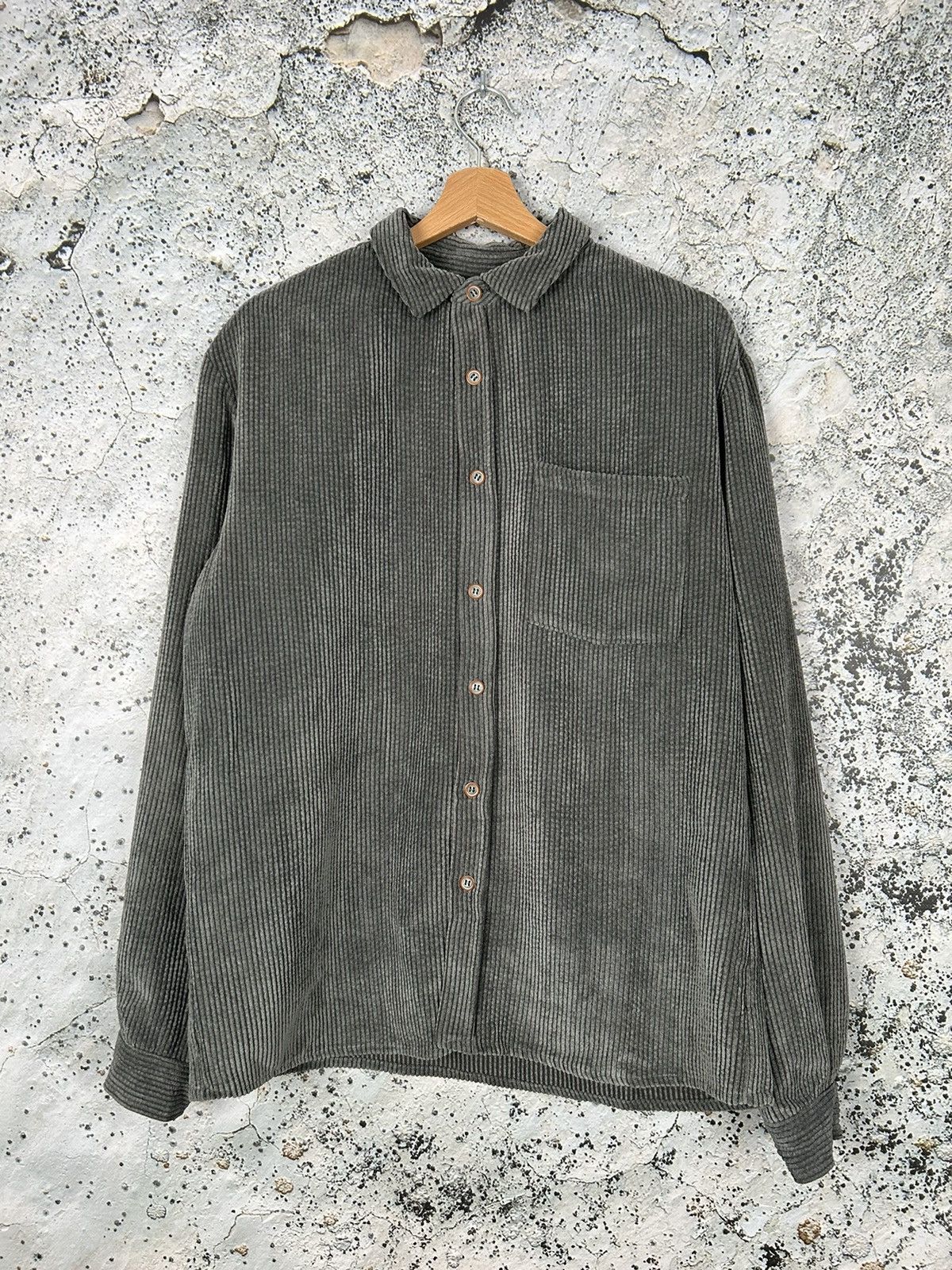 Zara Zara Corduroy Overshirt Streetwear Hype Fashion Skate Size US M / EU 48-50 / 2 - 1 Thumbnail