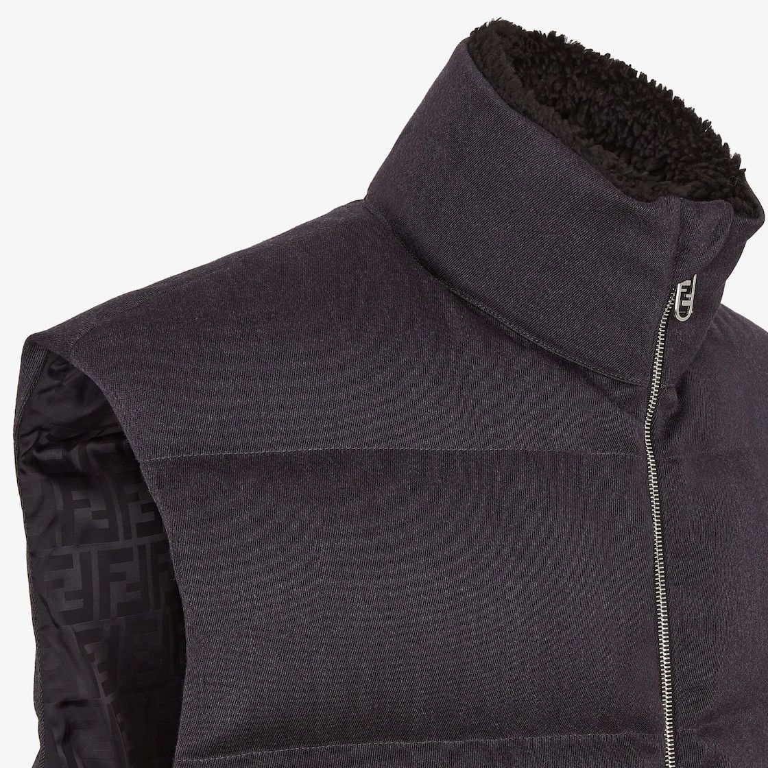 Fendi o1s1wg110126 Gilet Vest in Black Size US S / EU 44-46 / 1 - 3 Thumbnail