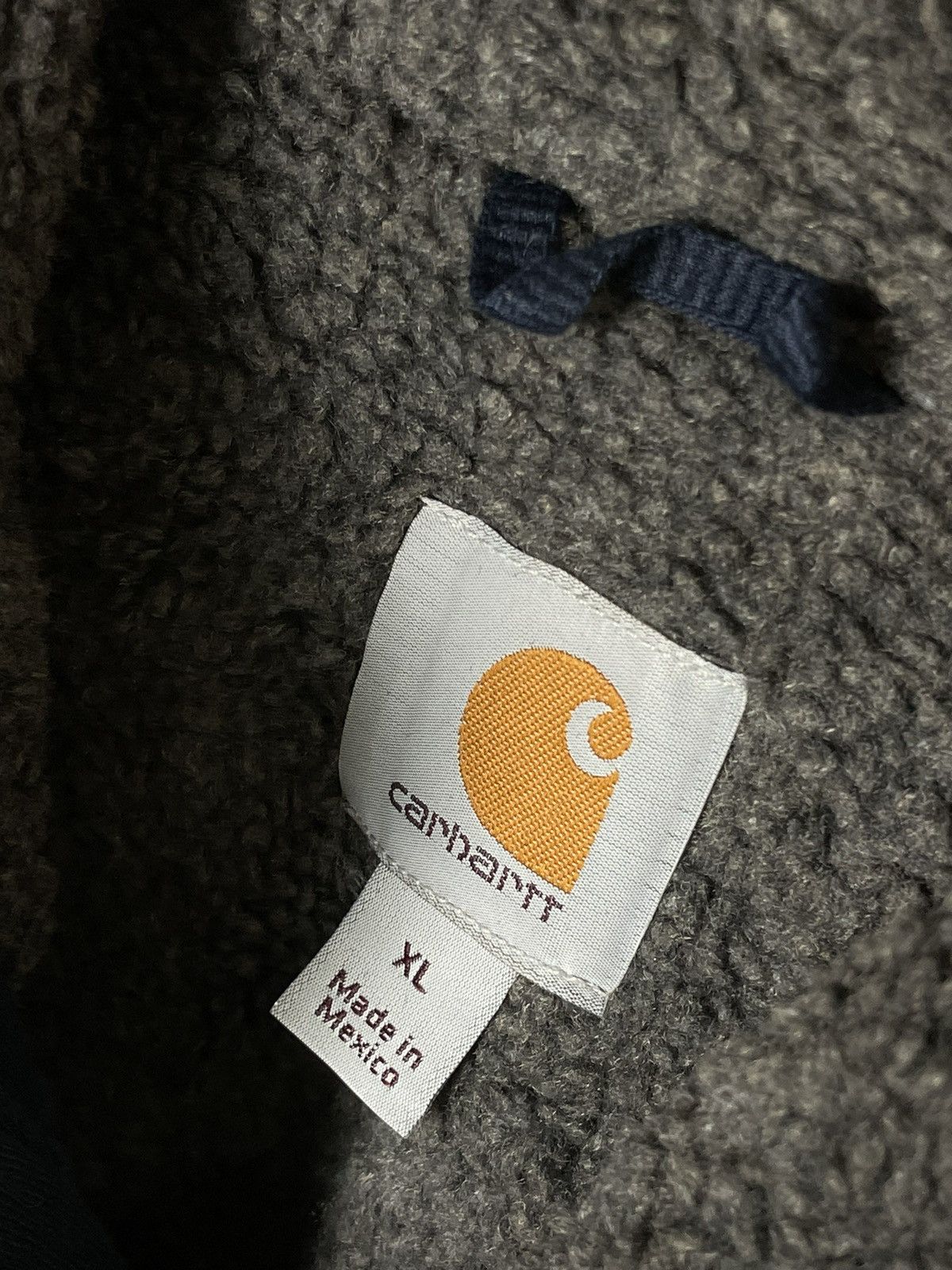 Carhartt Vintage Y2K Essential Carhartt Boxy Zip Up Hoodie Fur Skater Size US XL / EU 56 / 4 - 8 Thumbnail