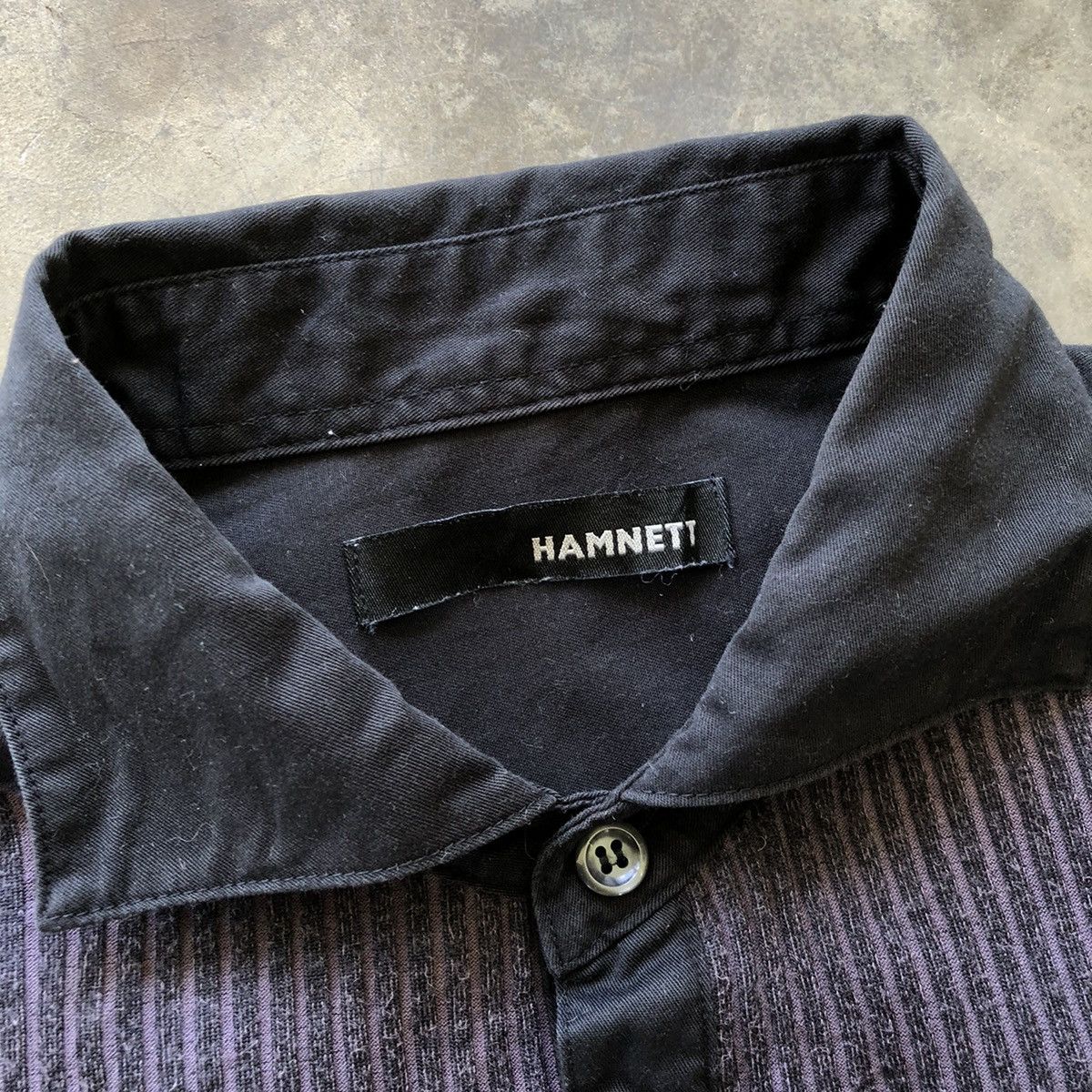 Katharine Hamnett London HAMNETT Unisex Bodycon Longsleeve Polo Shirt Size US L / EU 52-54 / 3 - 4 Thumbnail