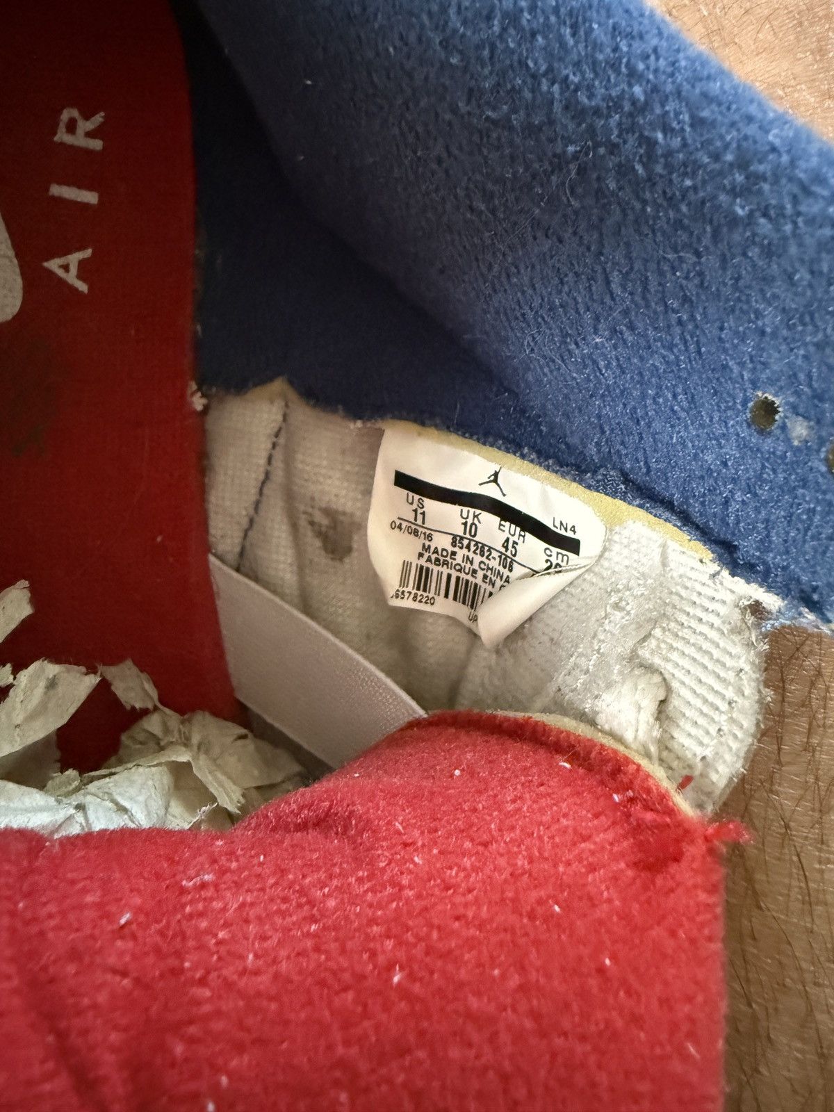 Jordan Brand × Nike Air Jordan 3 “True Blue” 2016 Size US 11 / EU 44 - 5 Thumbnail
